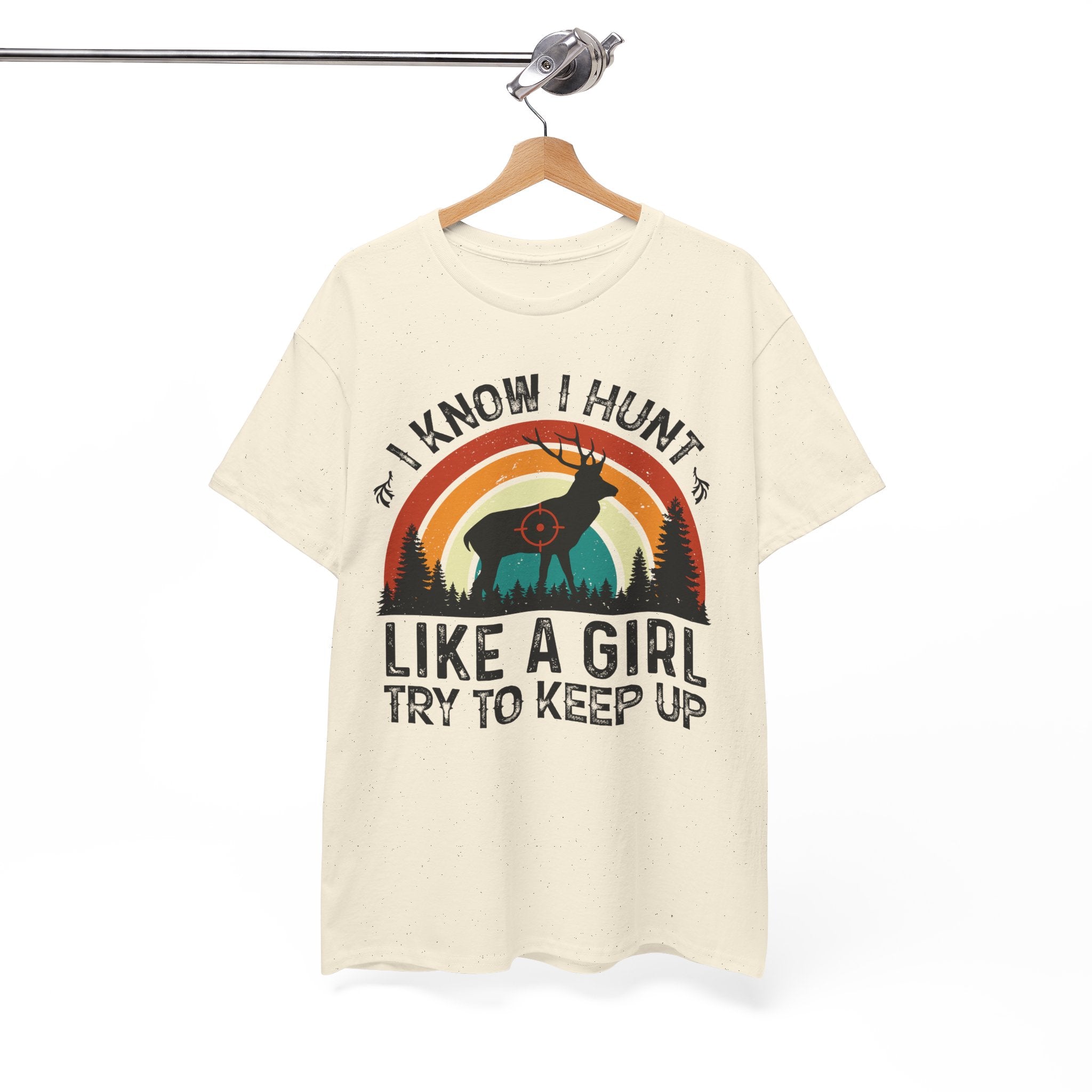 Sunset Target Deer Shirt – Hunting Vibes