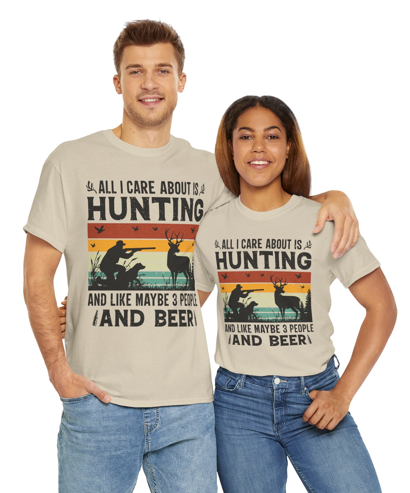 Hunting Lover T-Shirt - Vintage Design