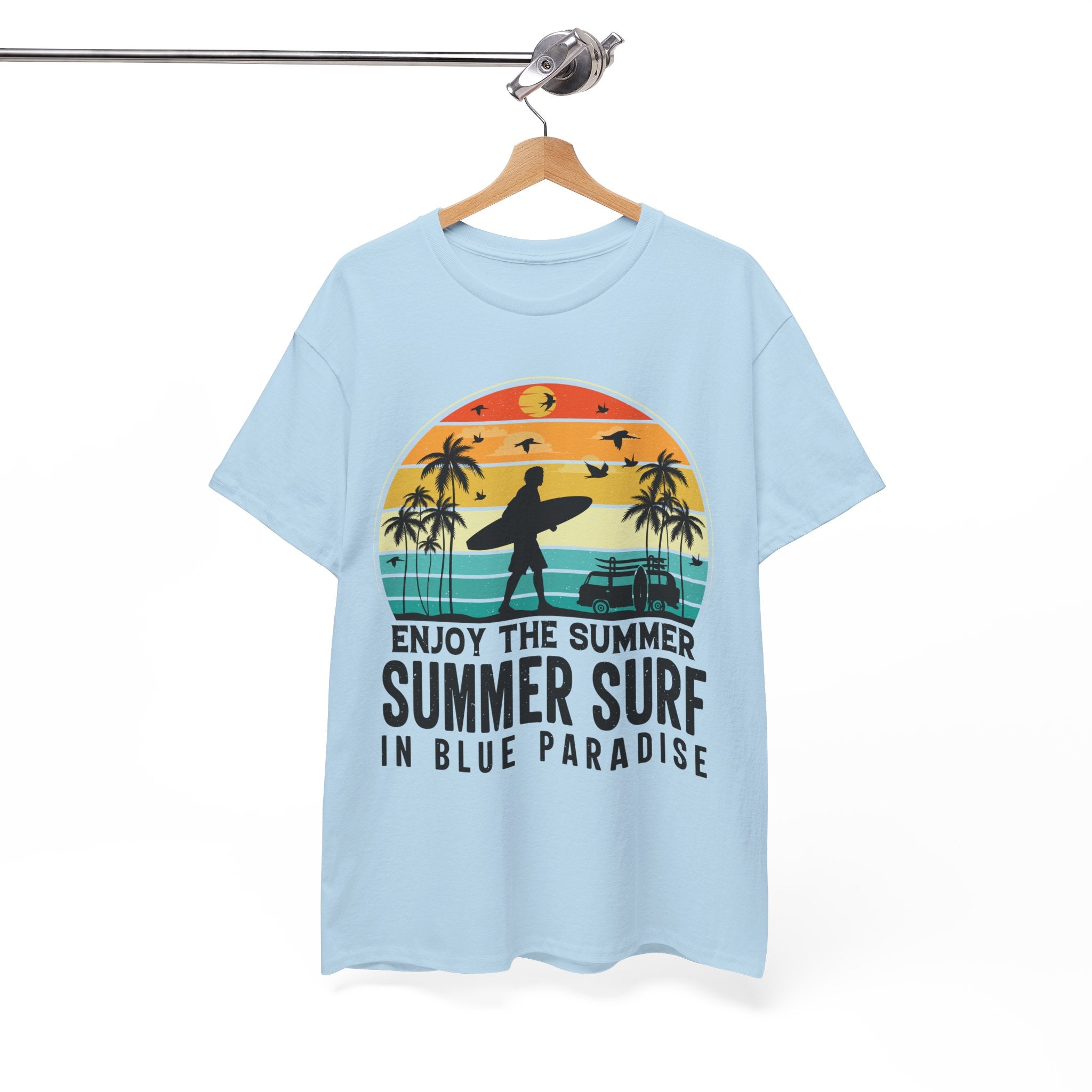 Summer Surf Van Sunset Shirt | Gallory Hive