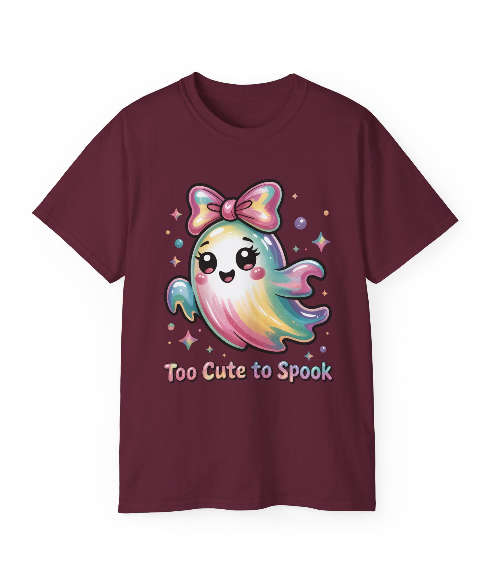 Rainbow Ghost Halloween Spooky T-Shirt | Gallory Hive