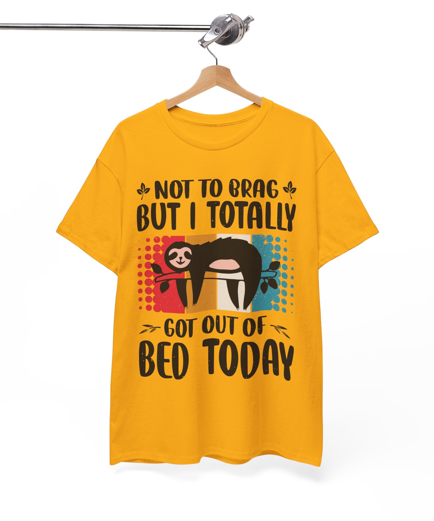 Vintage Got Out of Bed Sloth T-Shirt
