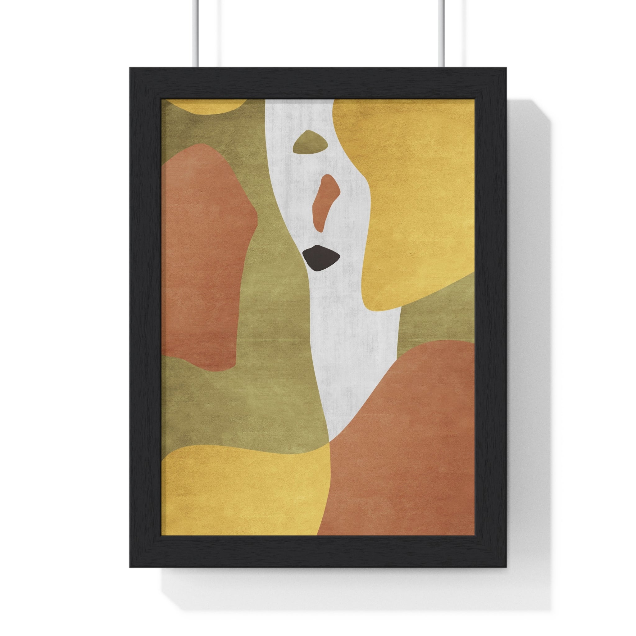 Abstract Carpet Texture Art – Wooden Framed Print