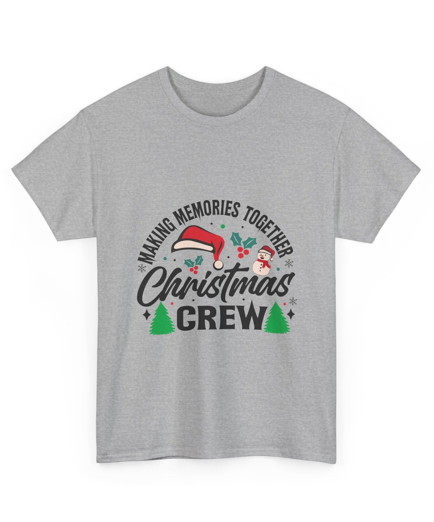Santa Hat Snowman Xmas Trees Cute Tee | Gallory Hive