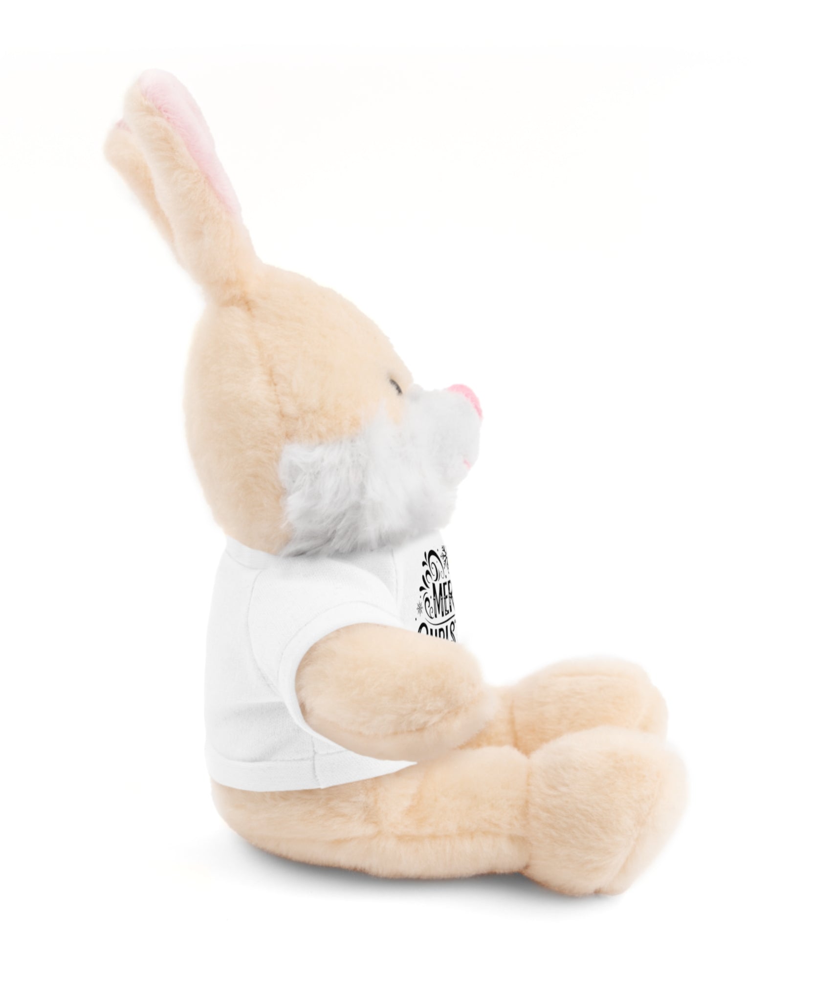 Festive Merry Christmas Stuffed Bunny | Gallory Hive