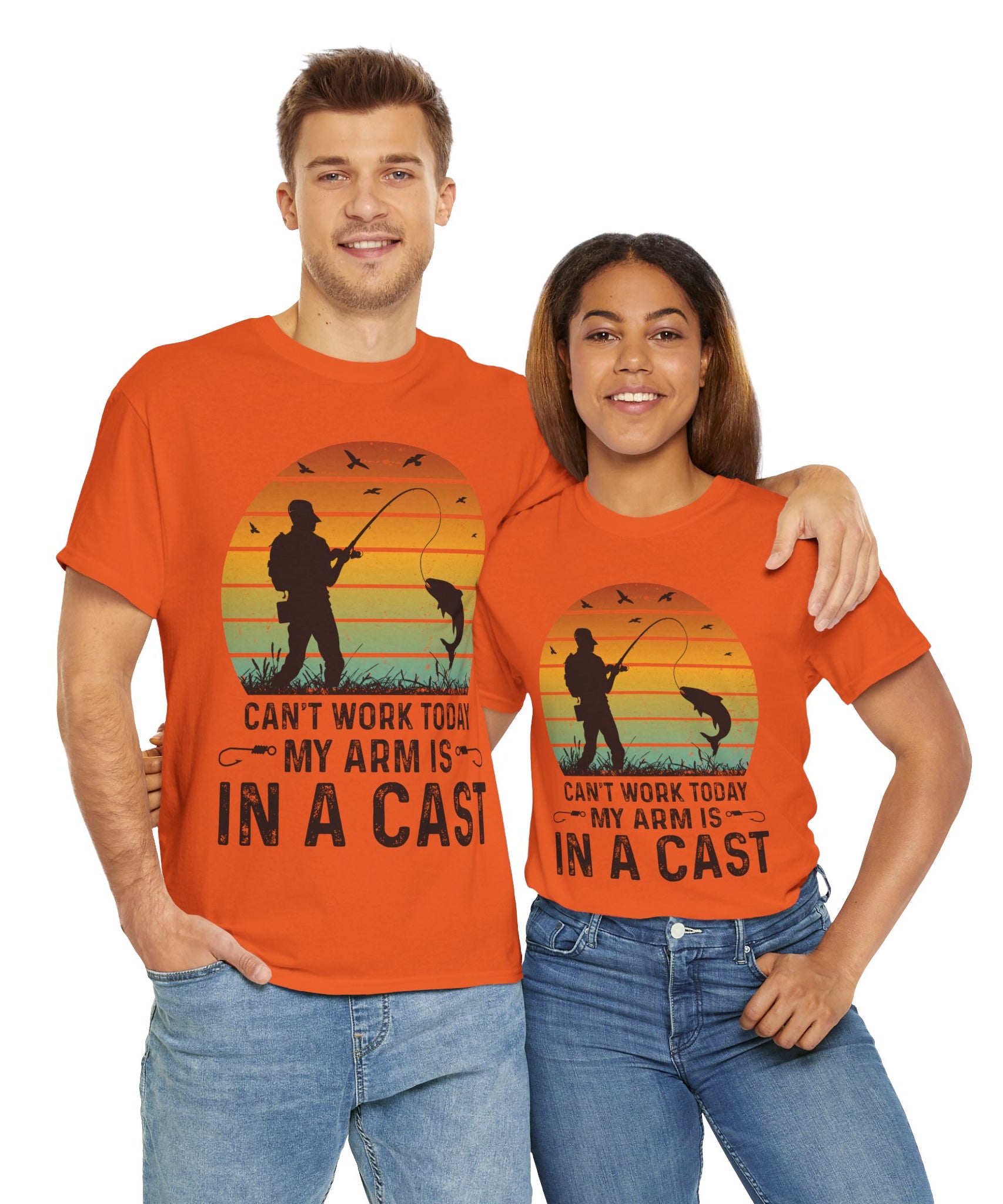 Retro Fisherman Humor Shirt