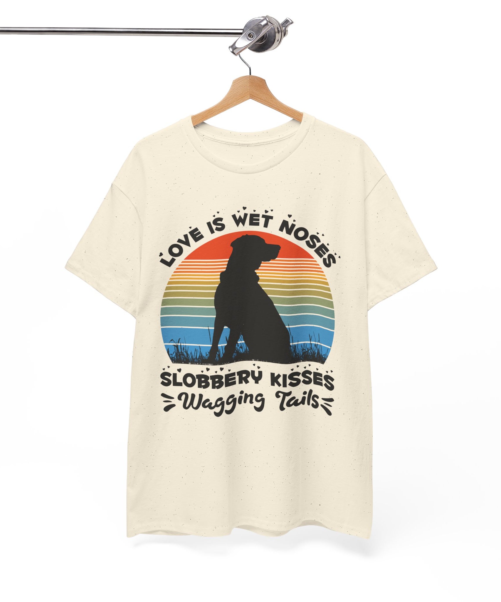 Funny Dog Lover Graphic Tee - Wet Noses | Gallory Hive