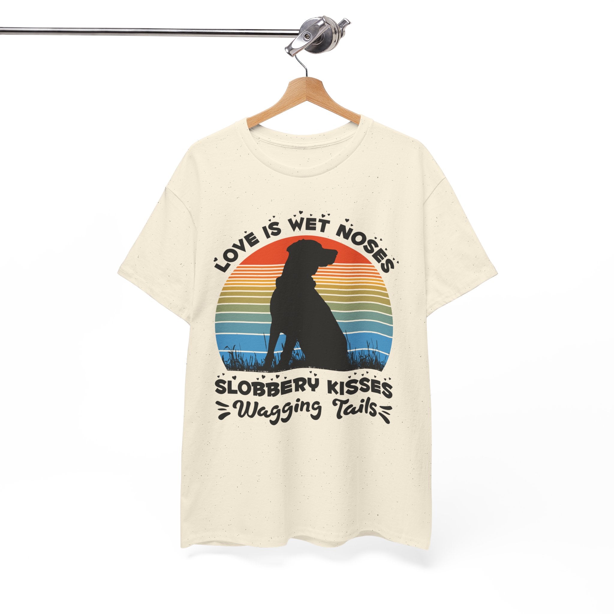 Funny Dog Lover Graphic Tee - Wet Noses | Gallory Hive