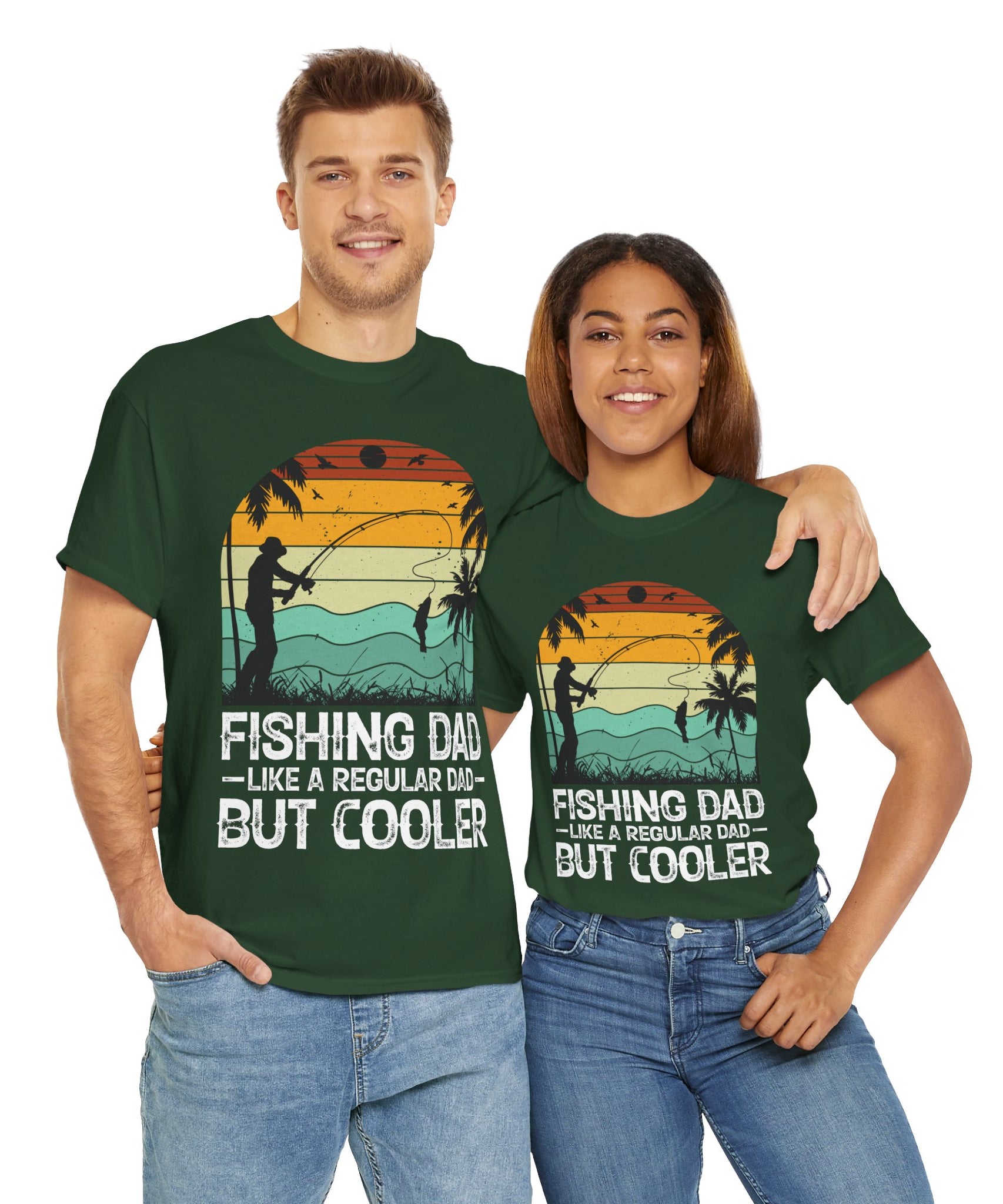 Minimalist Tropical Fishing Tee