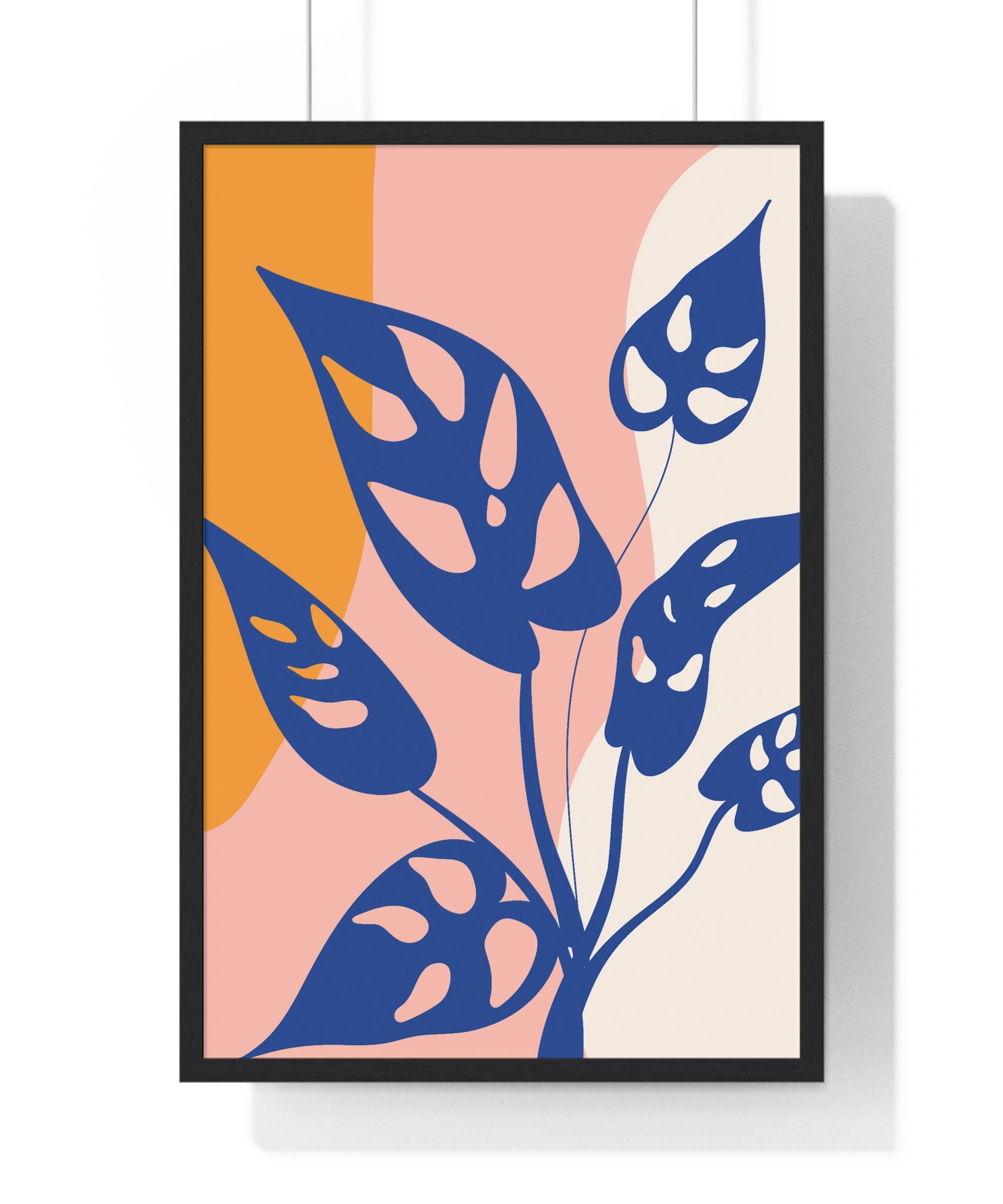 Modern Monstera Magic – Premium Framed Posters on Museum-Quality Matte Paper