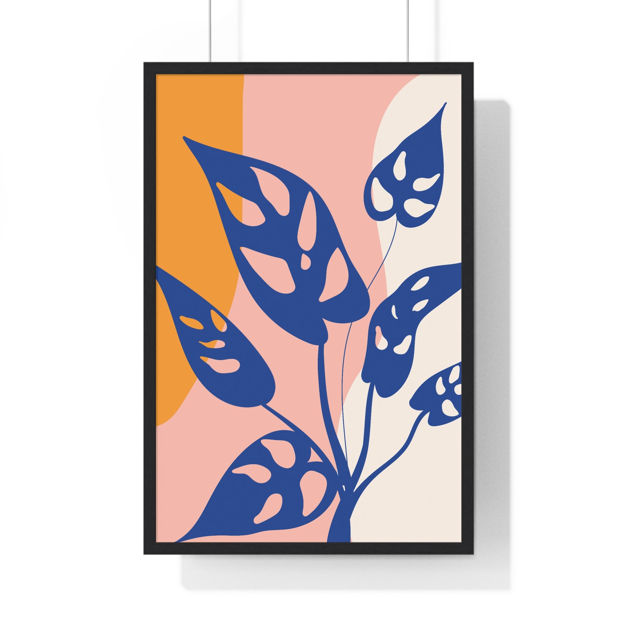 Modern Monstera Magic – Premium Framed Posters on Museum-Quality Matte Paper