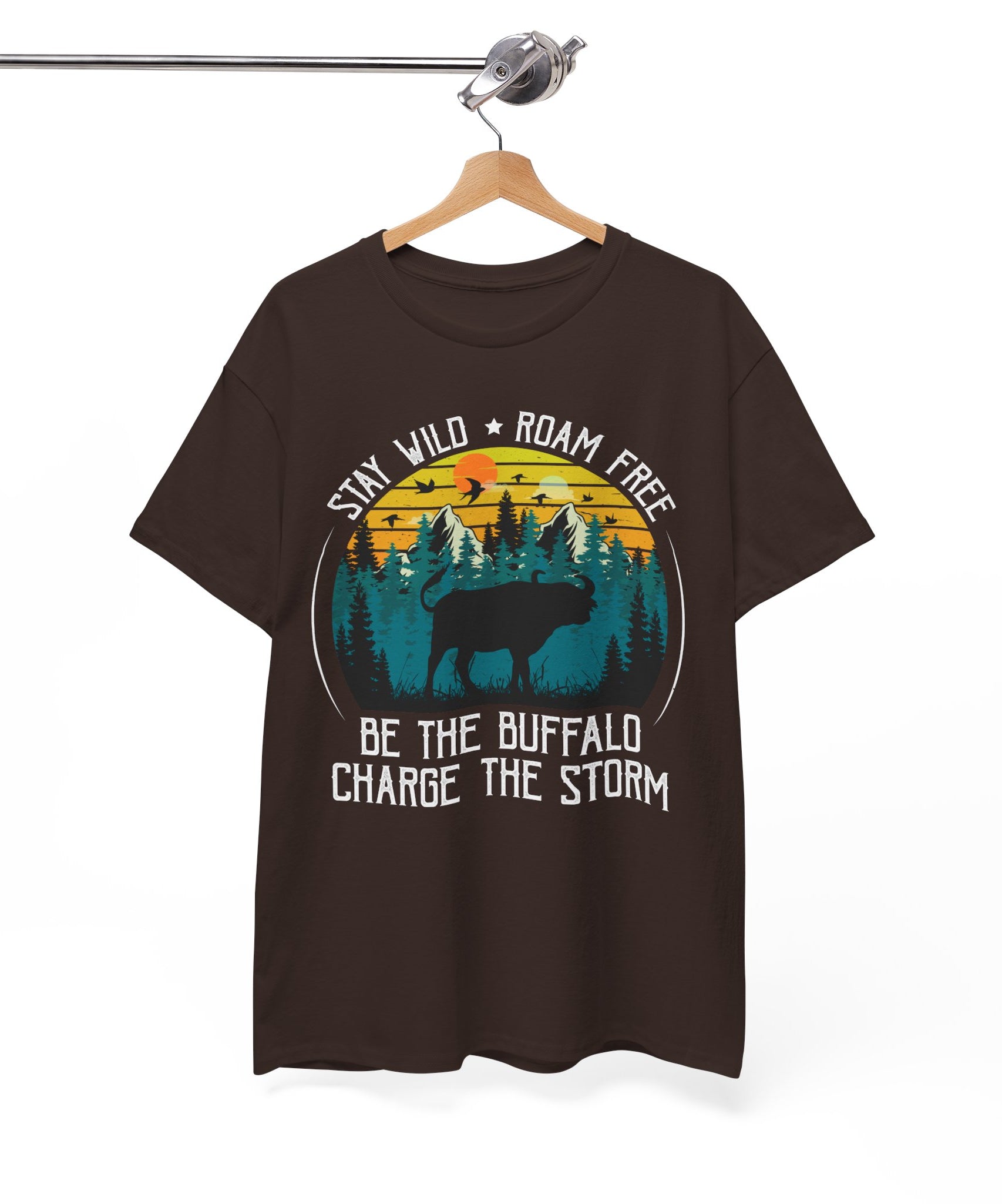 Wild Buffalo Mountain Graphic Tee