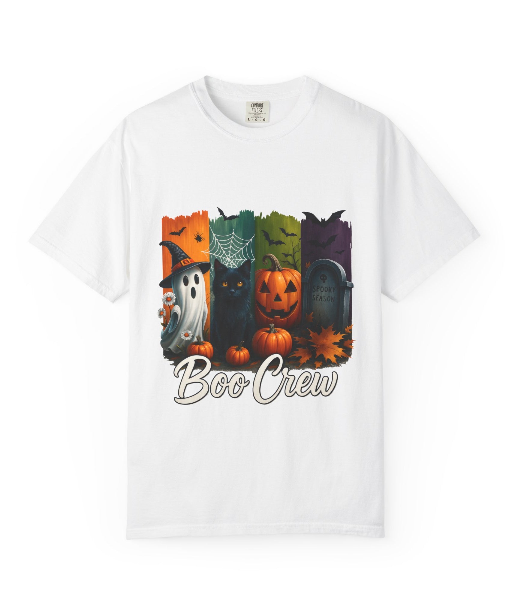 Unisex Halloween Shirt – Pumpkin, Ghost & Tombstone | Gallory Hive