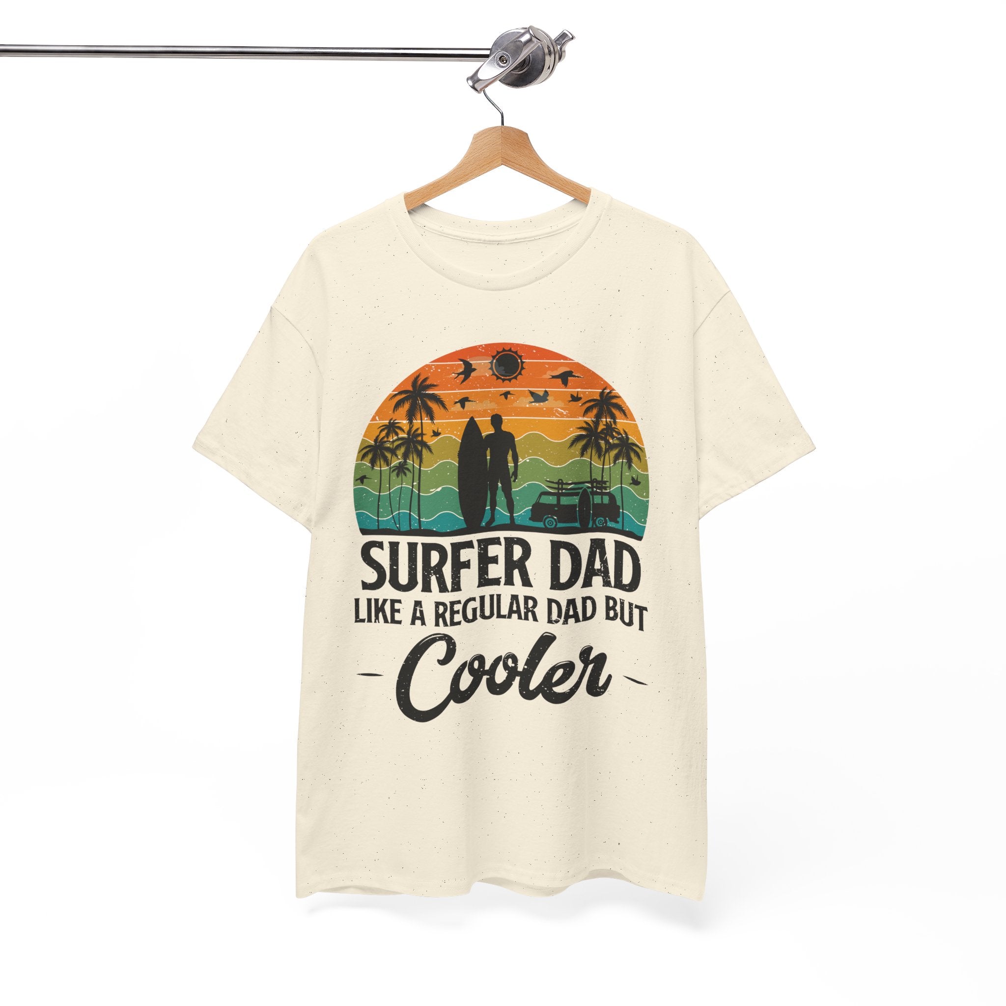 Vintage Surf Van & Palm Tree T-Shirt | Gallory Hive
