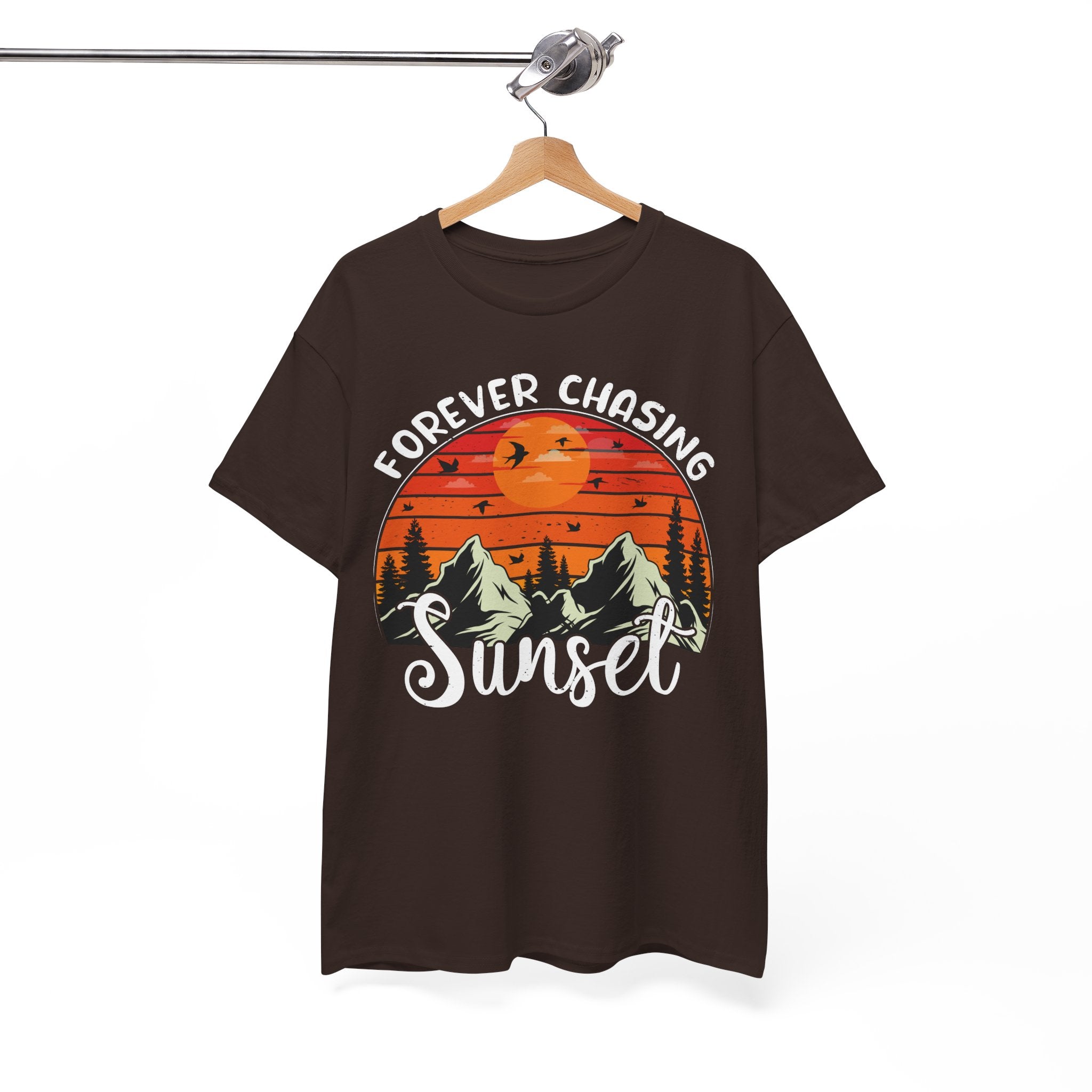 Sunset Mountain Scene T-Shirt | Gallory Hive