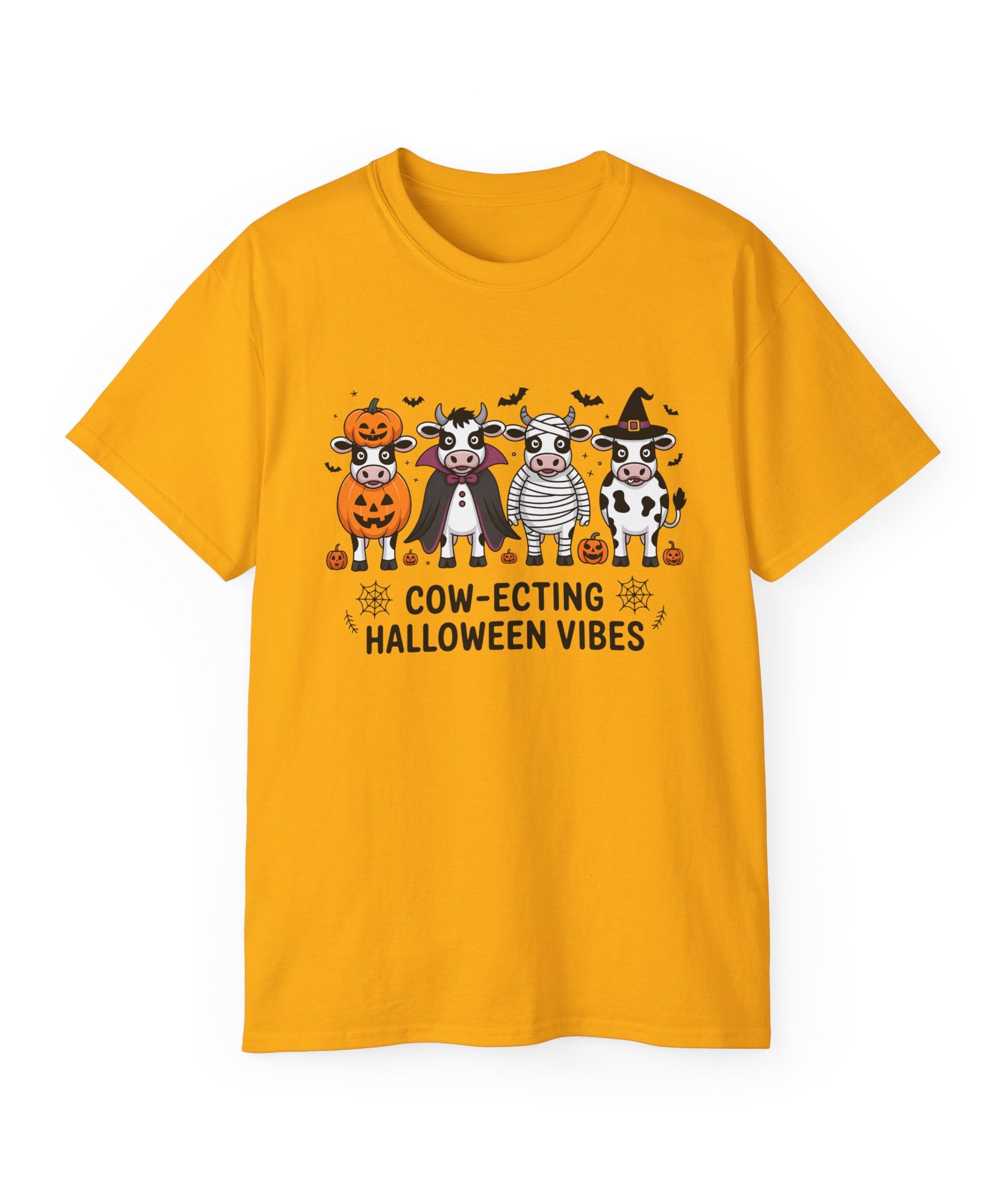 Halloween Cow T-Shirt - Cute Cow Costumes Tee | Gallory Hive