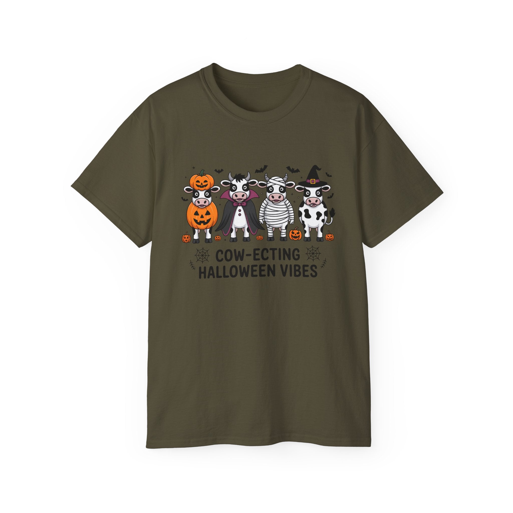 Halloween Cow T-Shirt - Cute Cow Costumes Tee | Gallory Hive