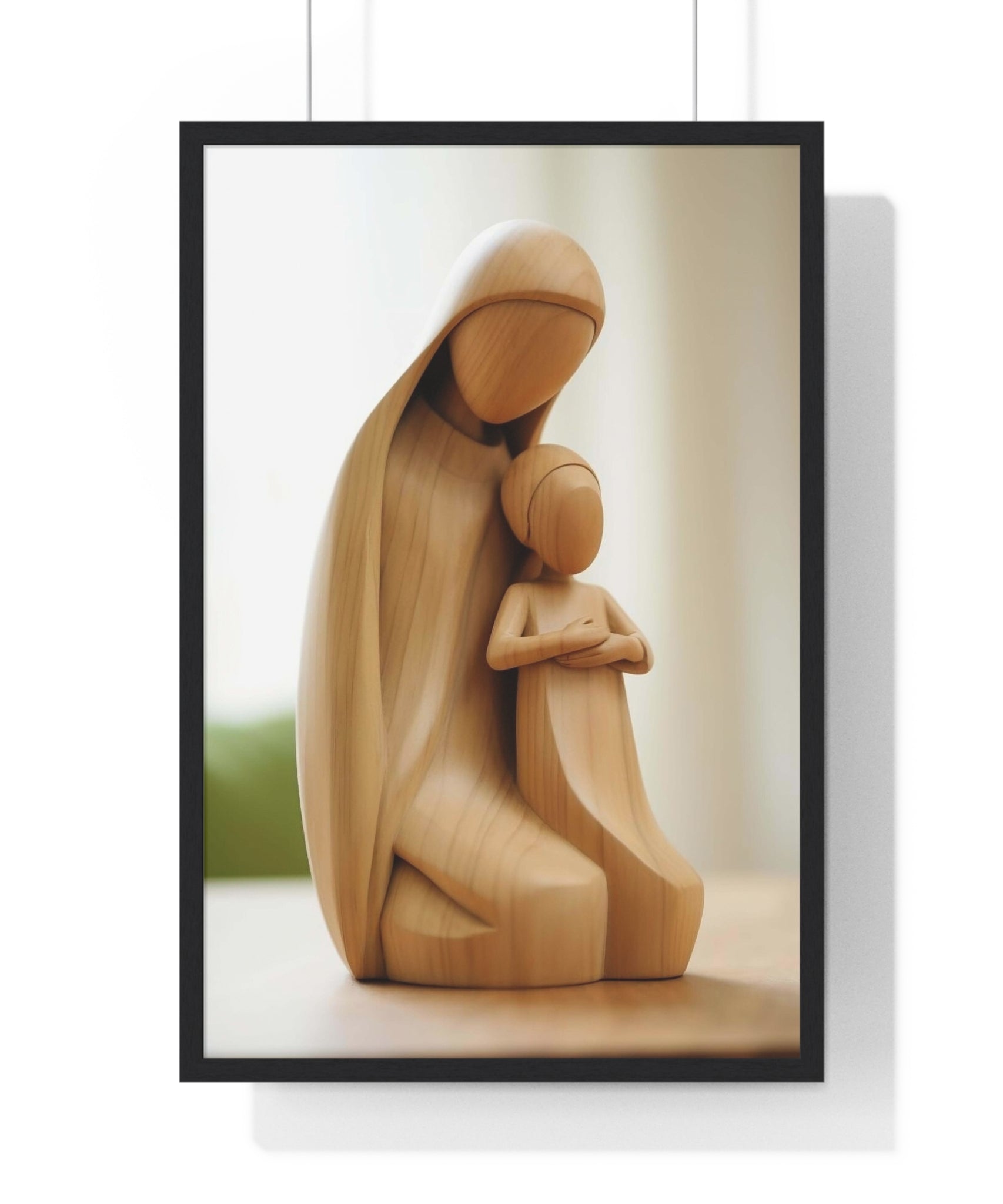 Minimalist Family Bond Sculpture Frame | Gallory Hive