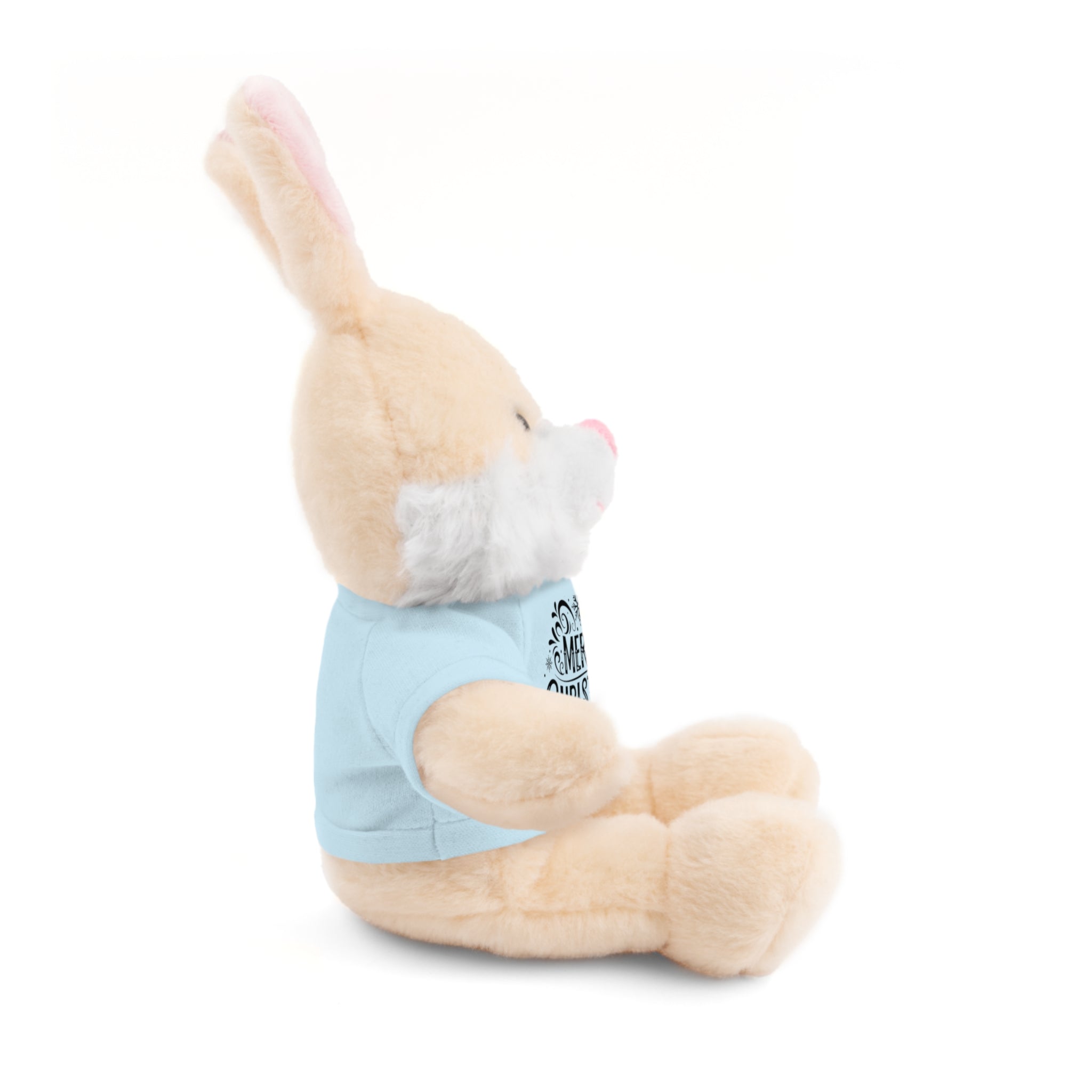 Festive Merry Christmas Stuffed Bunny | Gallory Hive