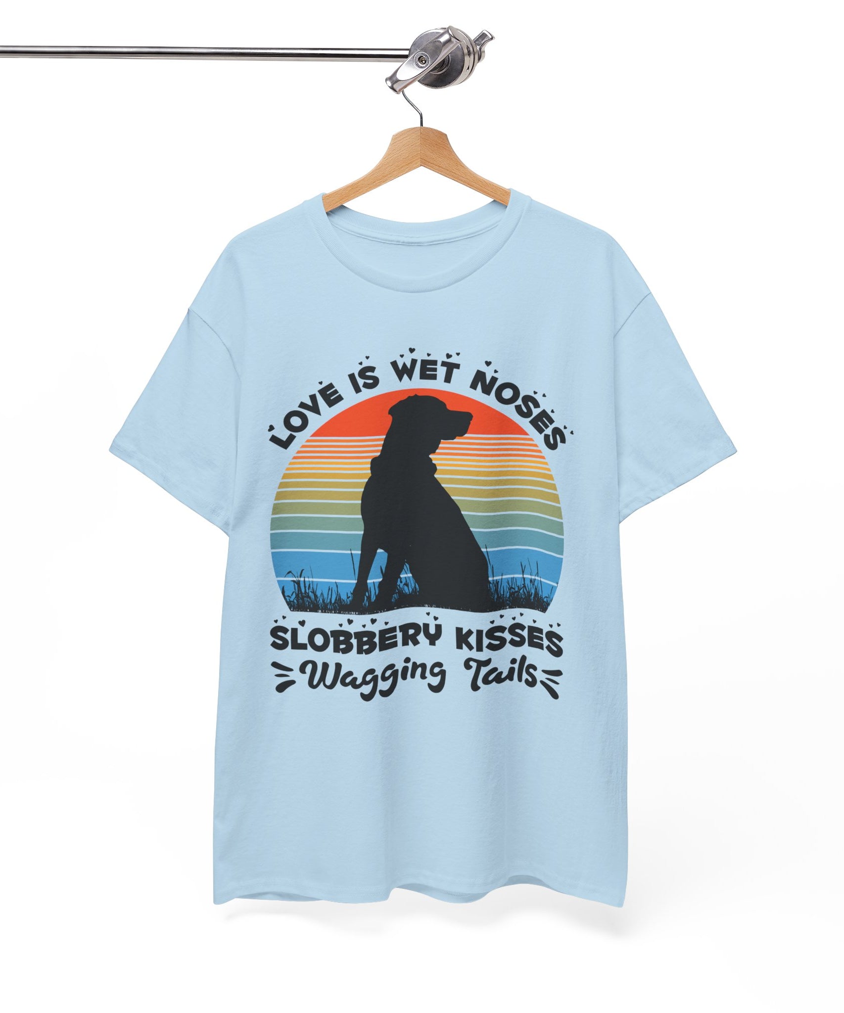 Funny Dog Lover Graphic Tee - Wet Noses | Gallory Hive