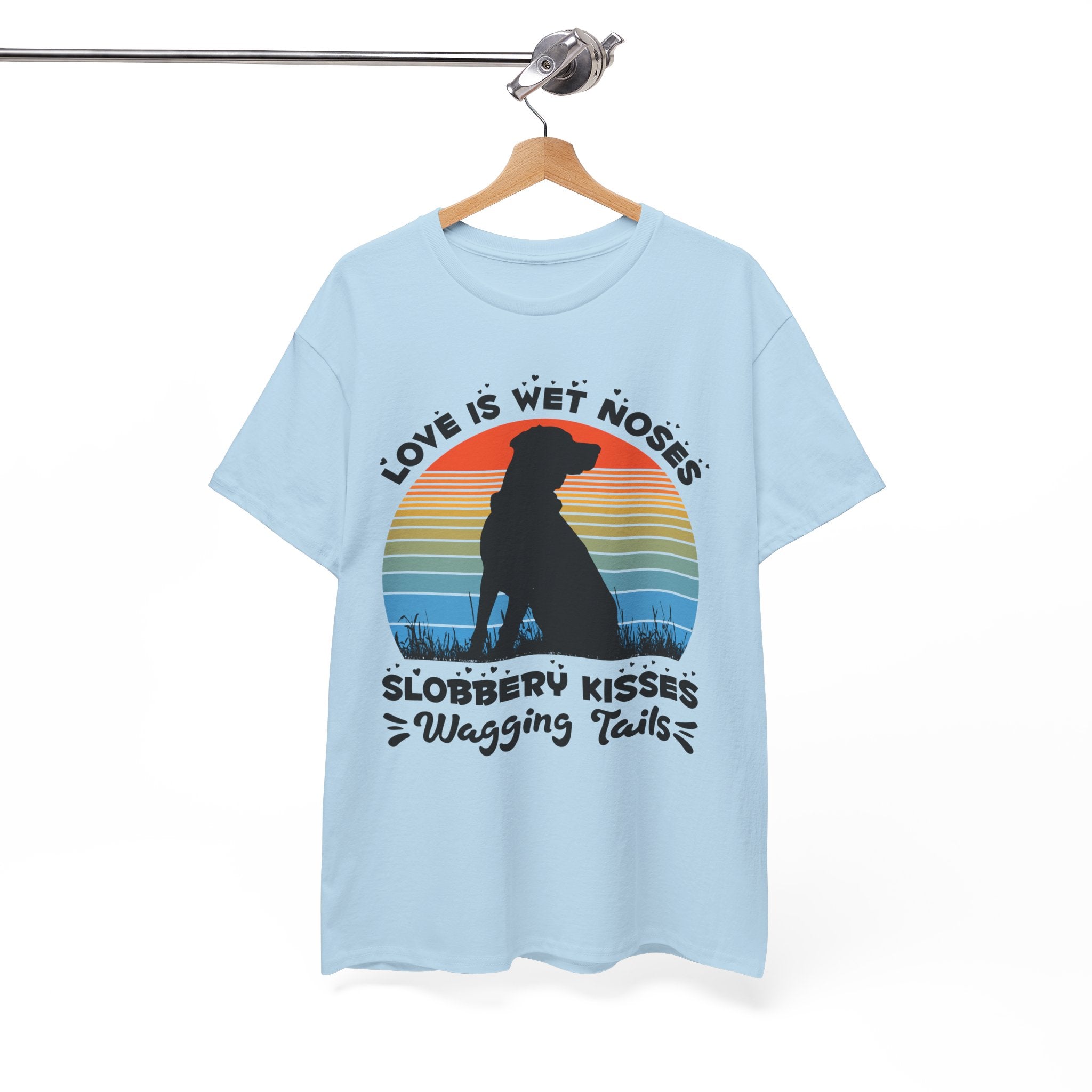 Funny Dog Lover Graphic Tee - Wet Noses | Gallory Hive