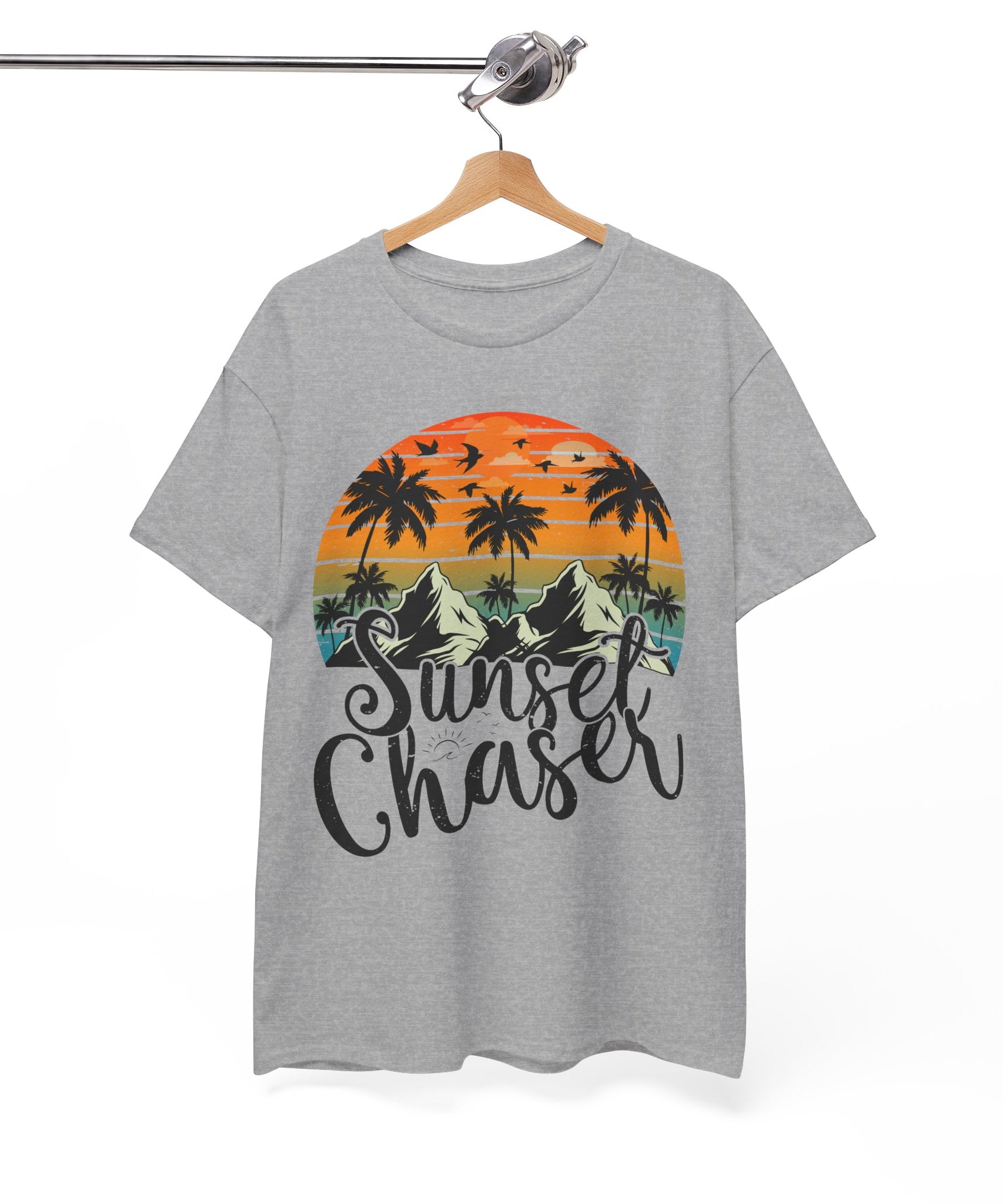 Sunset Surf Tee – Tropical & Mountain Vibes | Gallory Hive