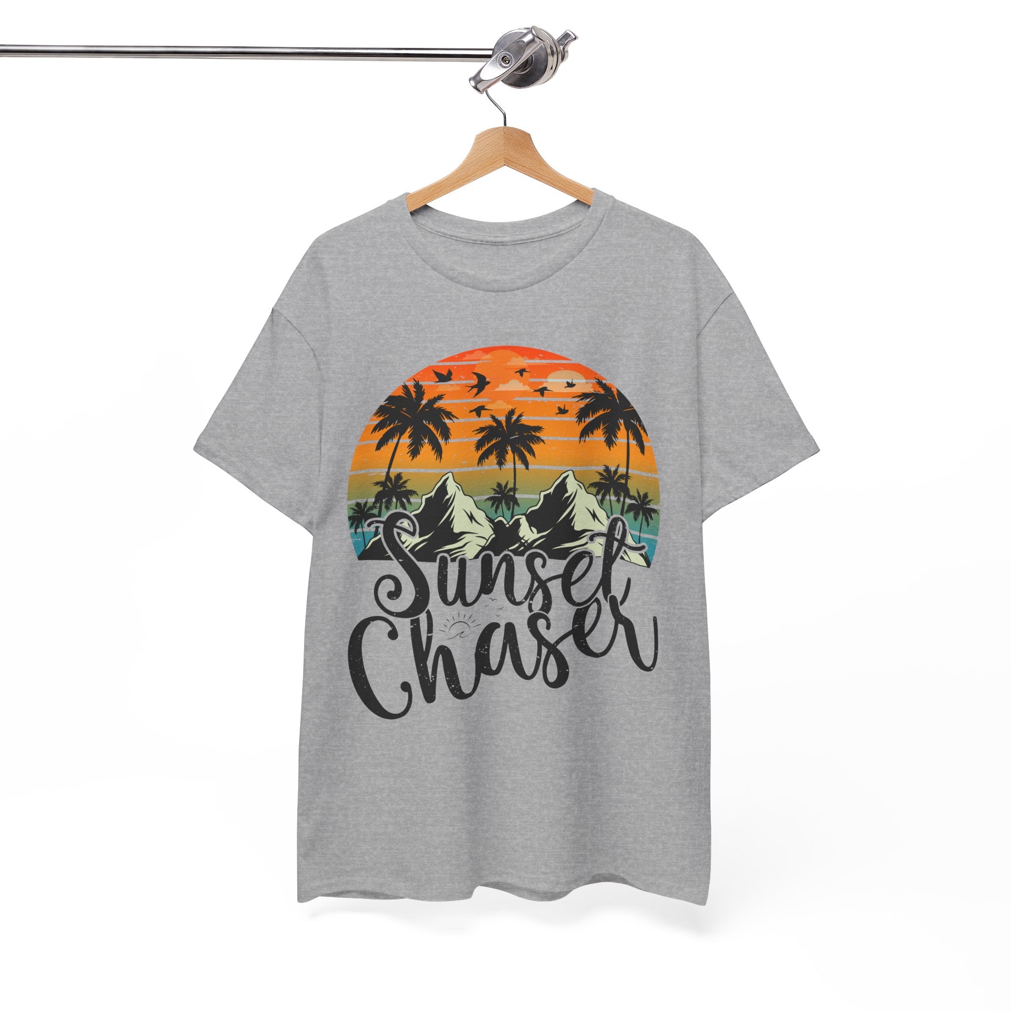 Sunset Surf Tee – Tropical & Mountain Vibes | Gallory Hive