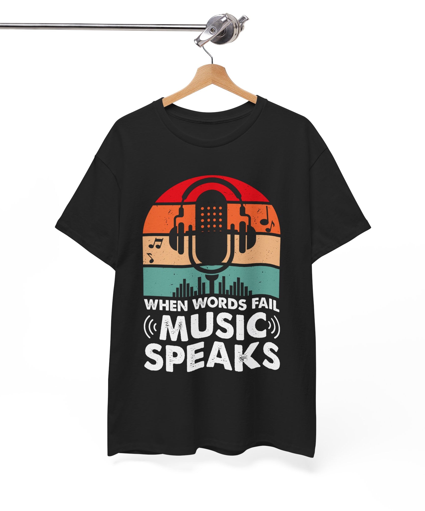 Vintage Audio Tee – Music Lover Style | Gallory Hive