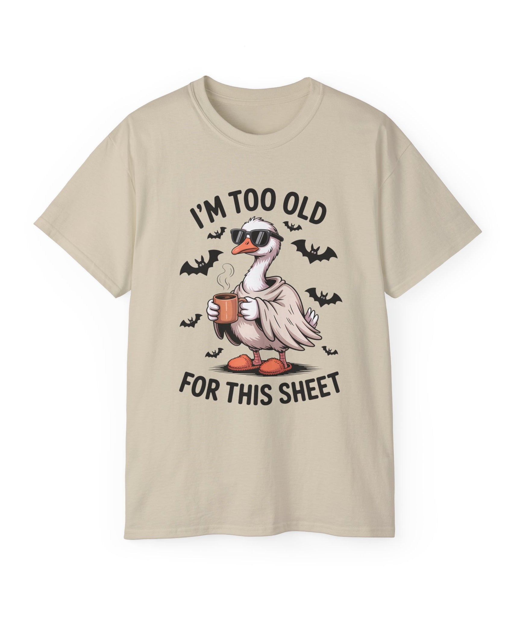 Funny Goose T-Shirt - Halloween Sheet Pun Tee | Gallory Hive
