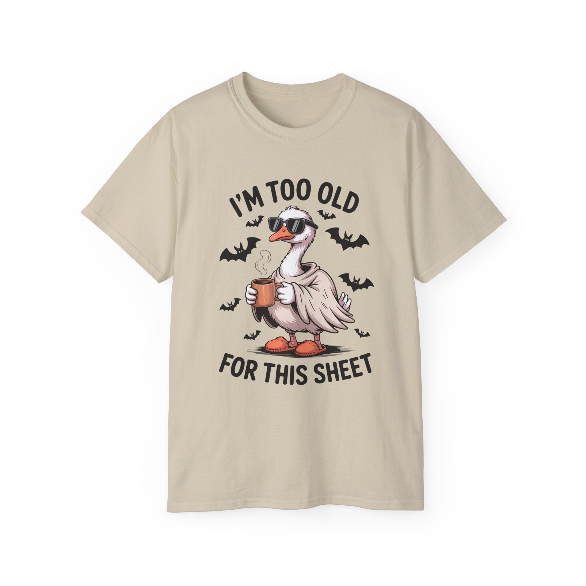 Funny Goose T-Shirt - Halloween Sheet Pun Tee | Gallory Hive