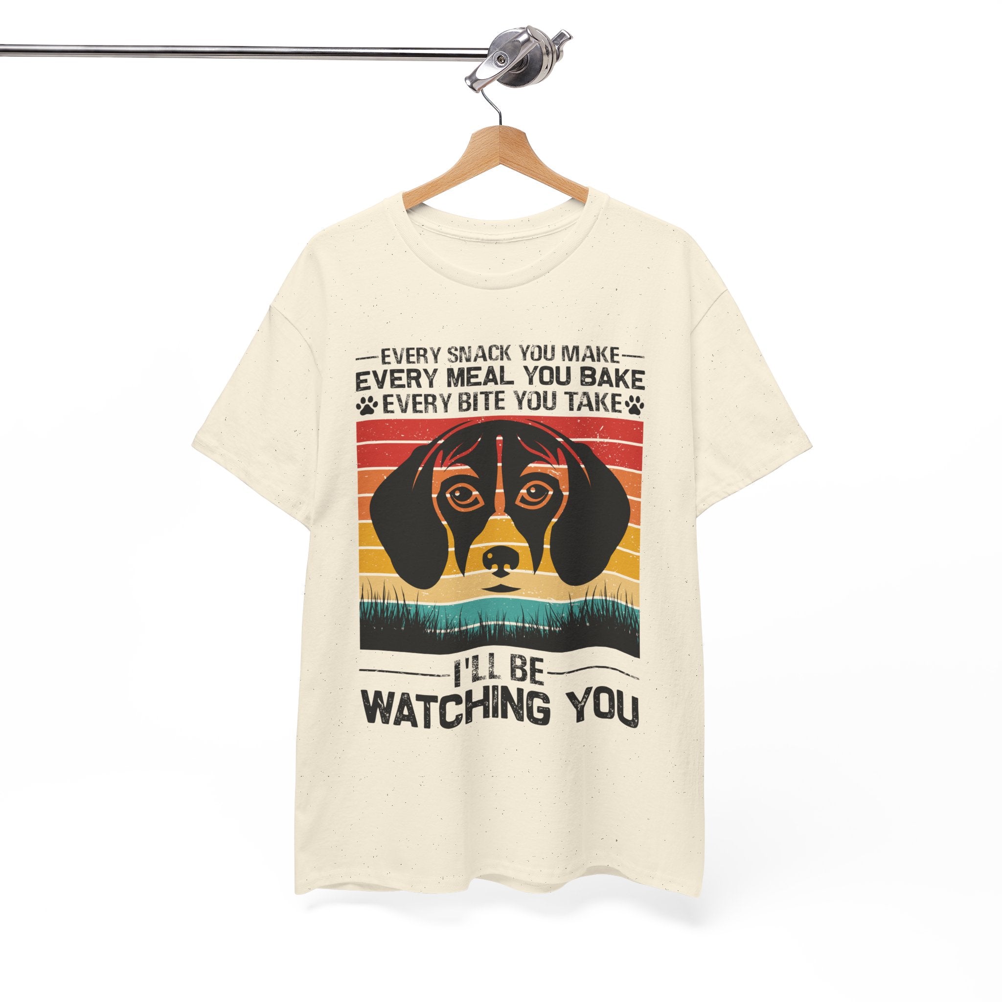 Vintage Dog Shirt – Bold Beagle Face