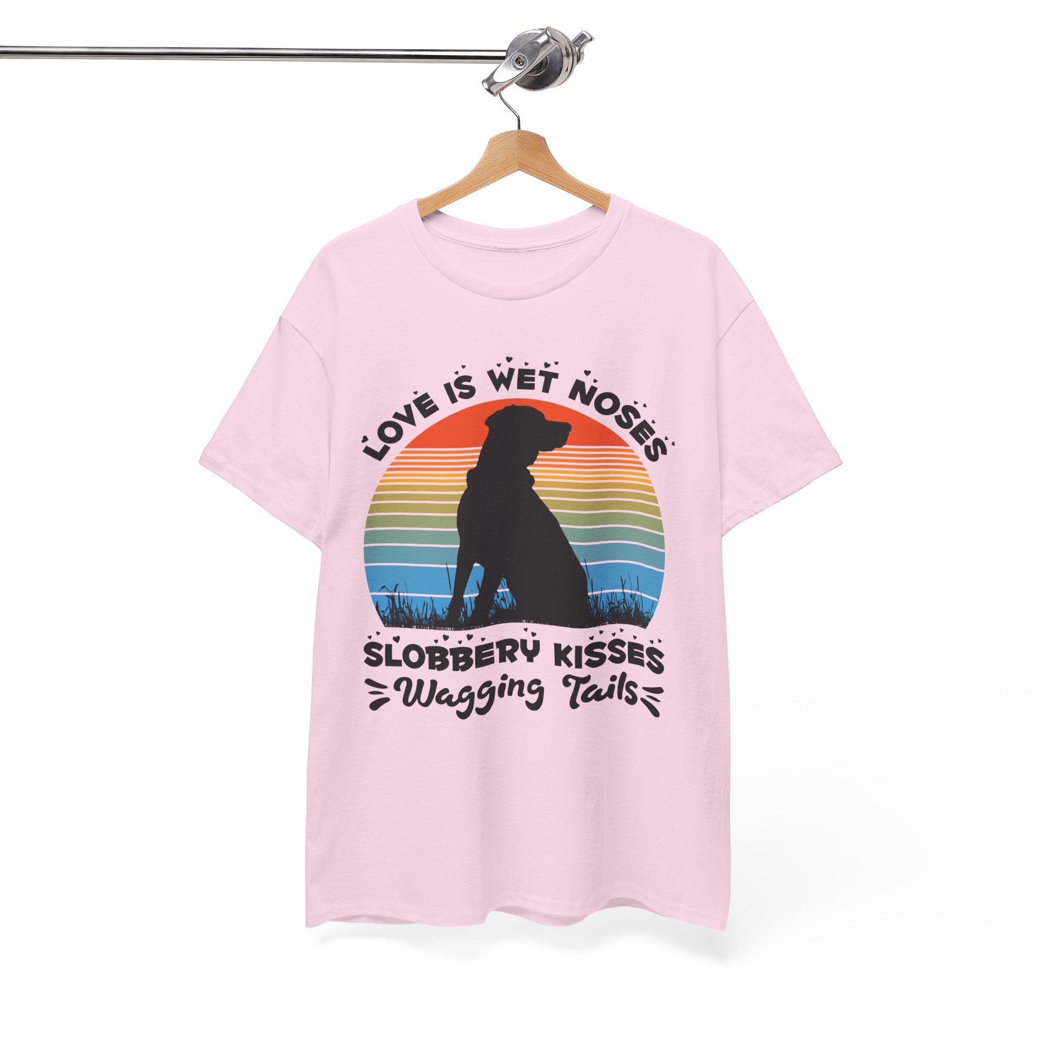 Funny Dog Lover Graphic Tee - Wet Noses