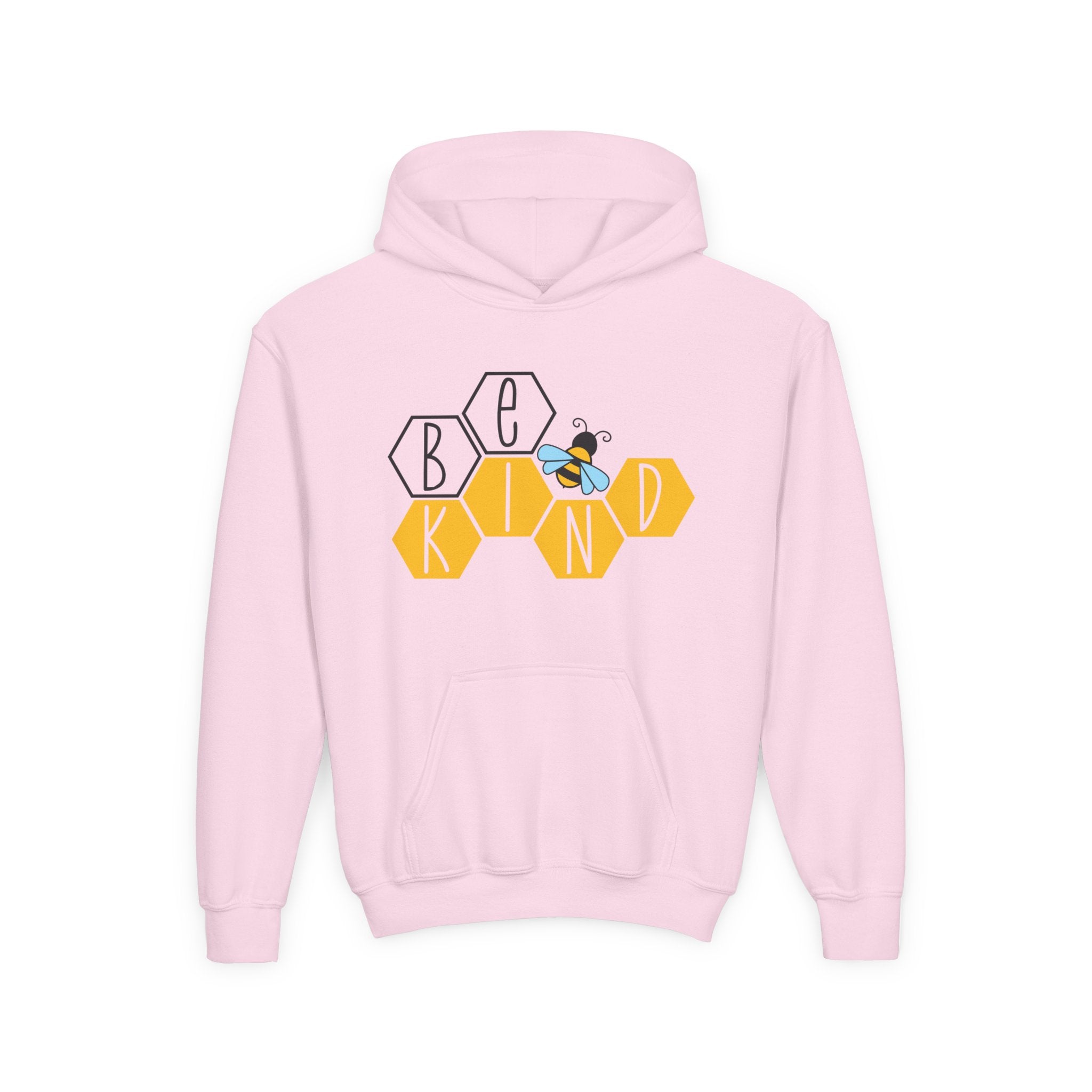 Unisex Kids Hoodie – Bee Kind & Cozy
