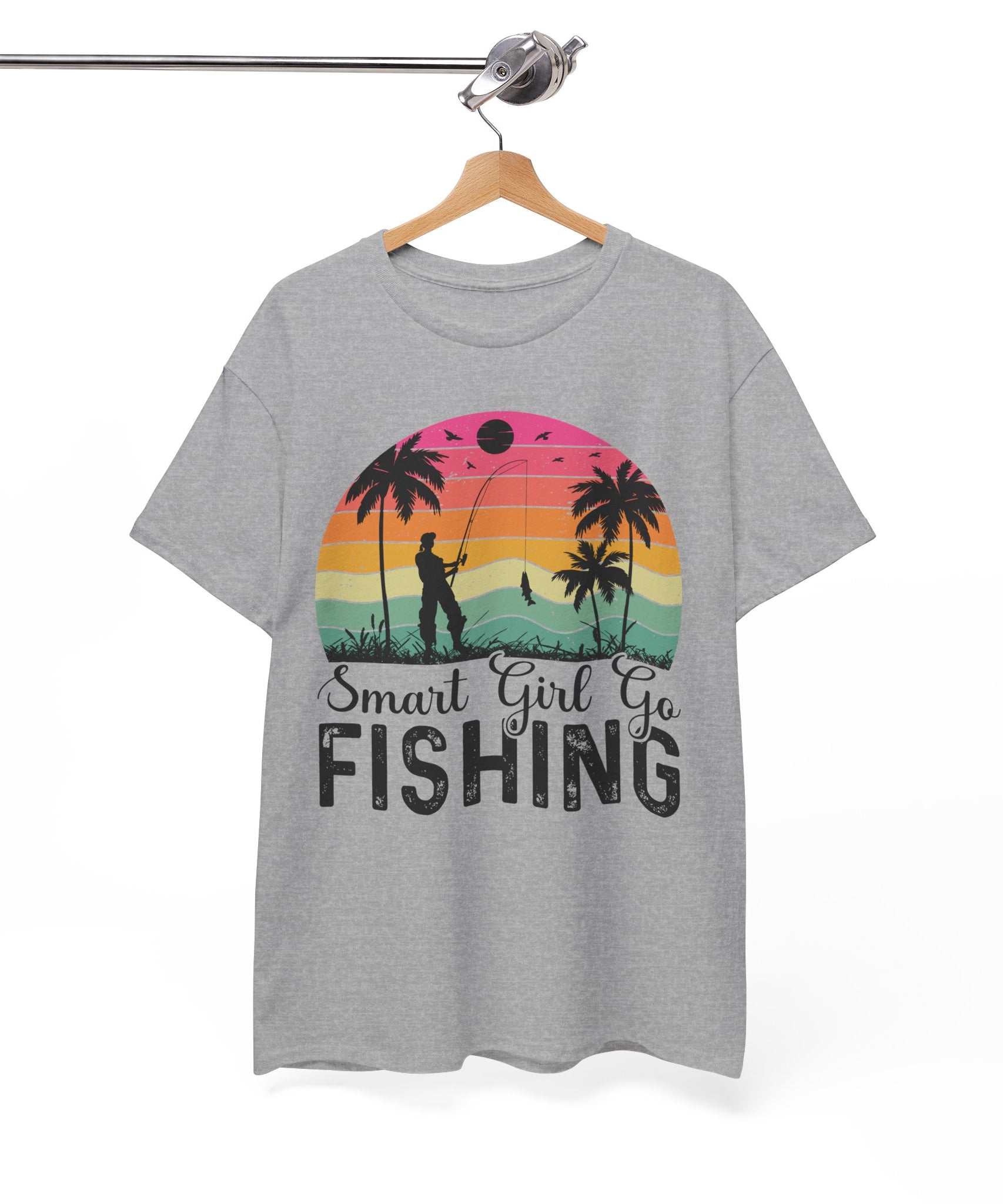 Retro Fisherwoman Graphic Shirt | Gallory Hive