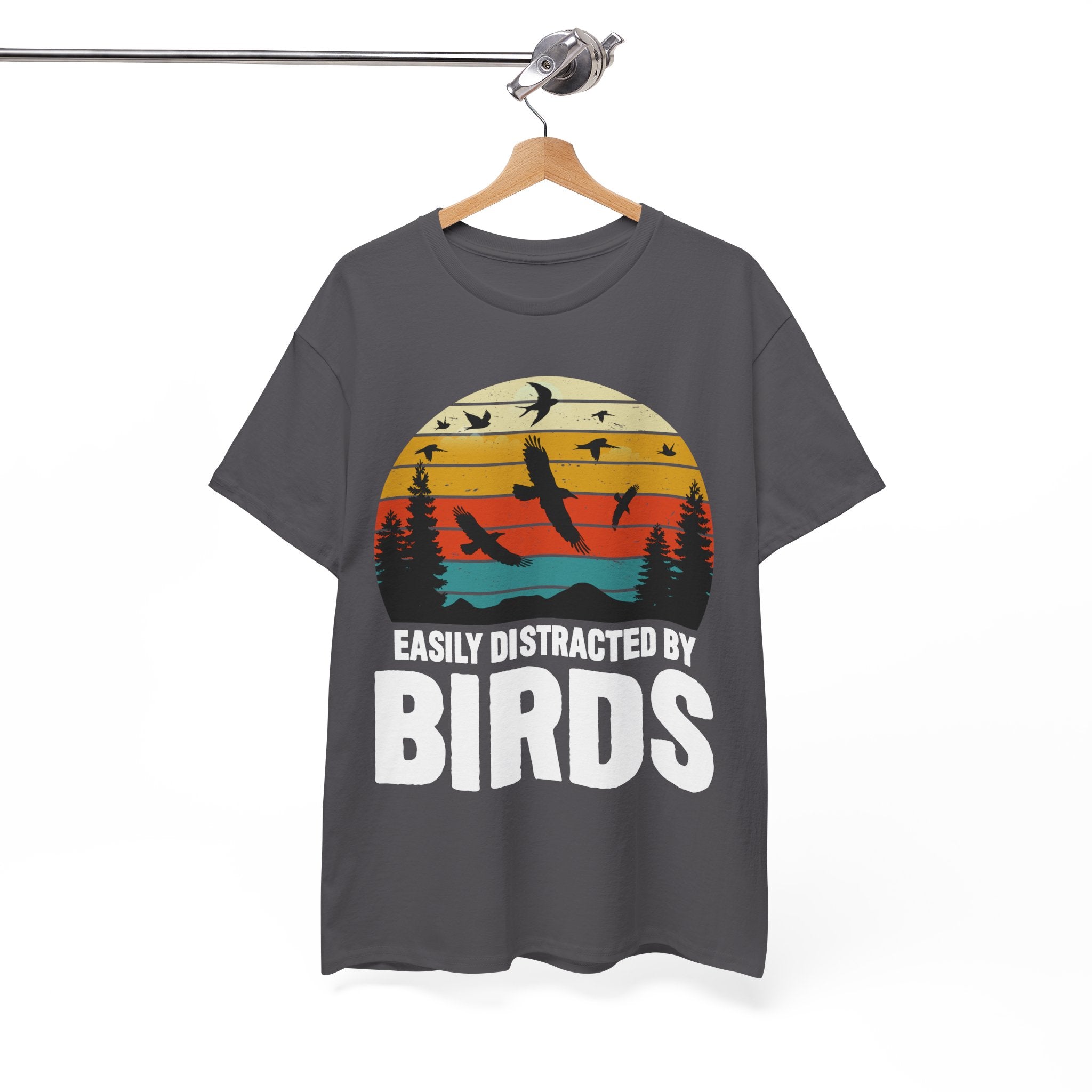 Retro Birds Lover Tee - Distracted Design | Gallory Hive