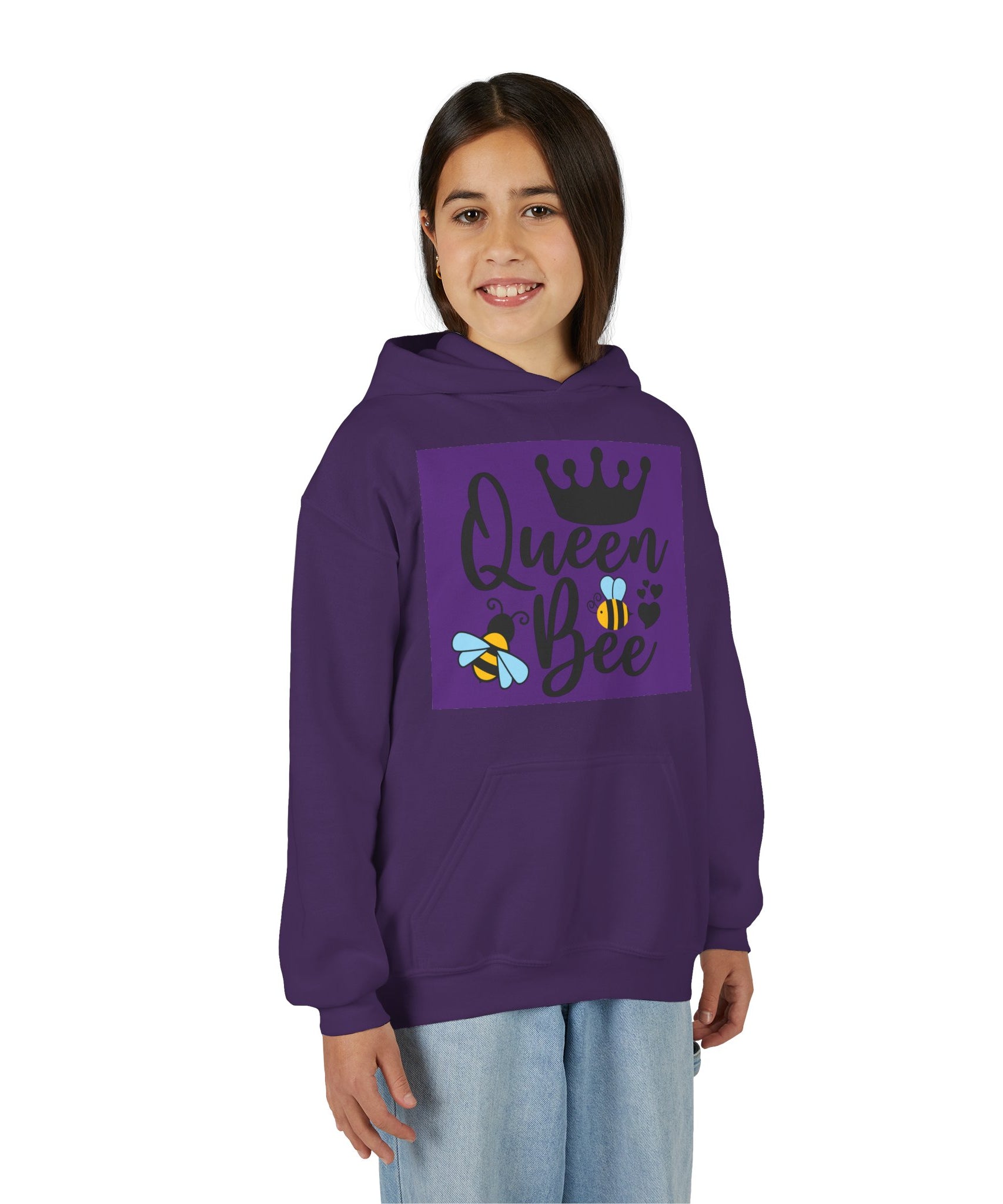 Unisex Kid's "Queen Bee" Hoodie
