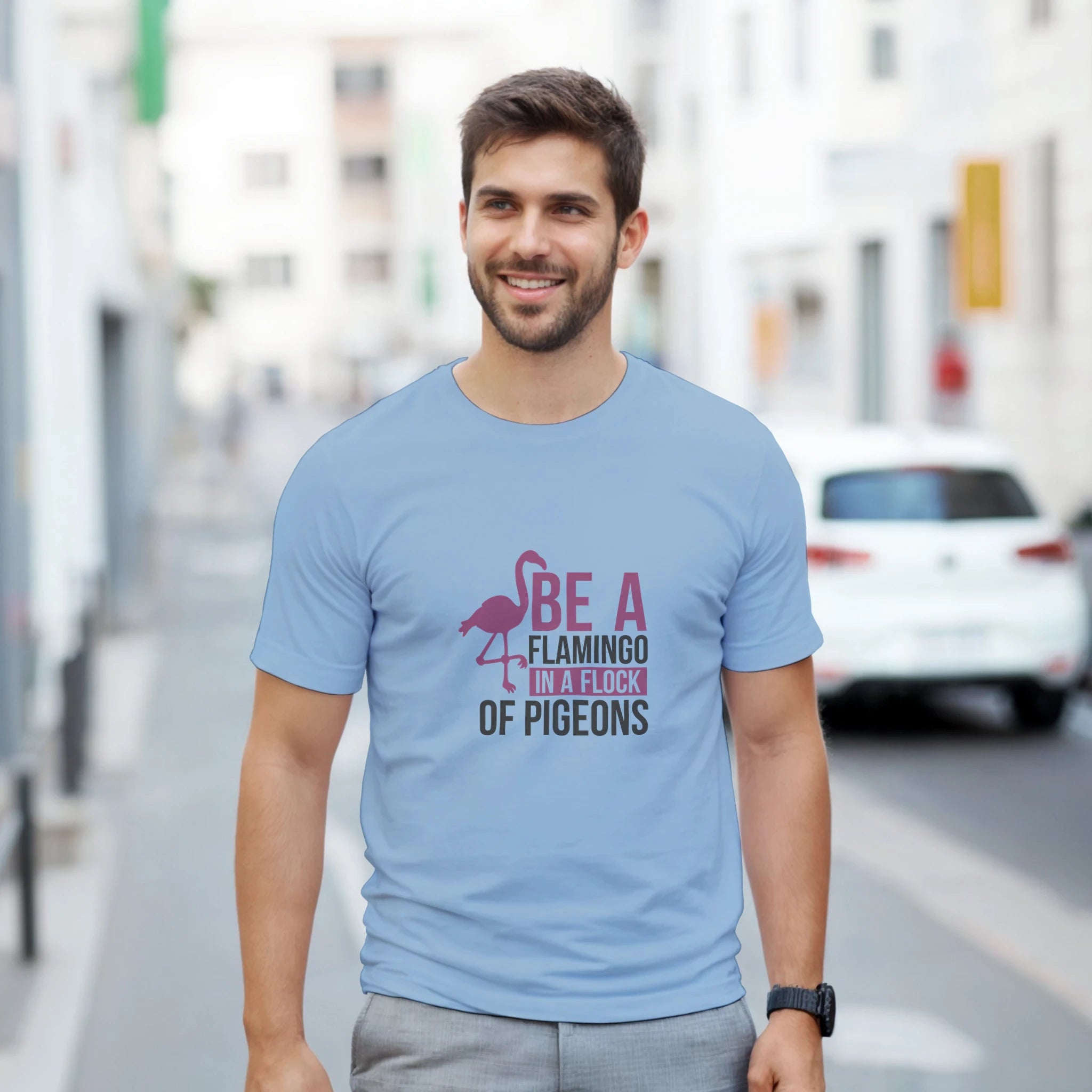 Motivational Flamingo Unisex T-Shirt | Gallory Hive