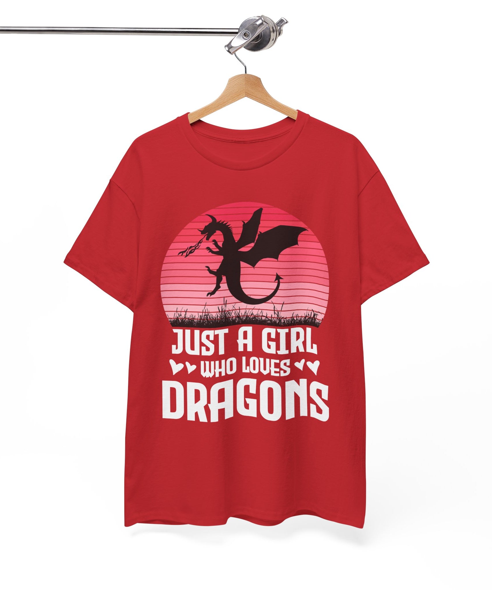 Retro Fire-Breathing Dragon Tee
