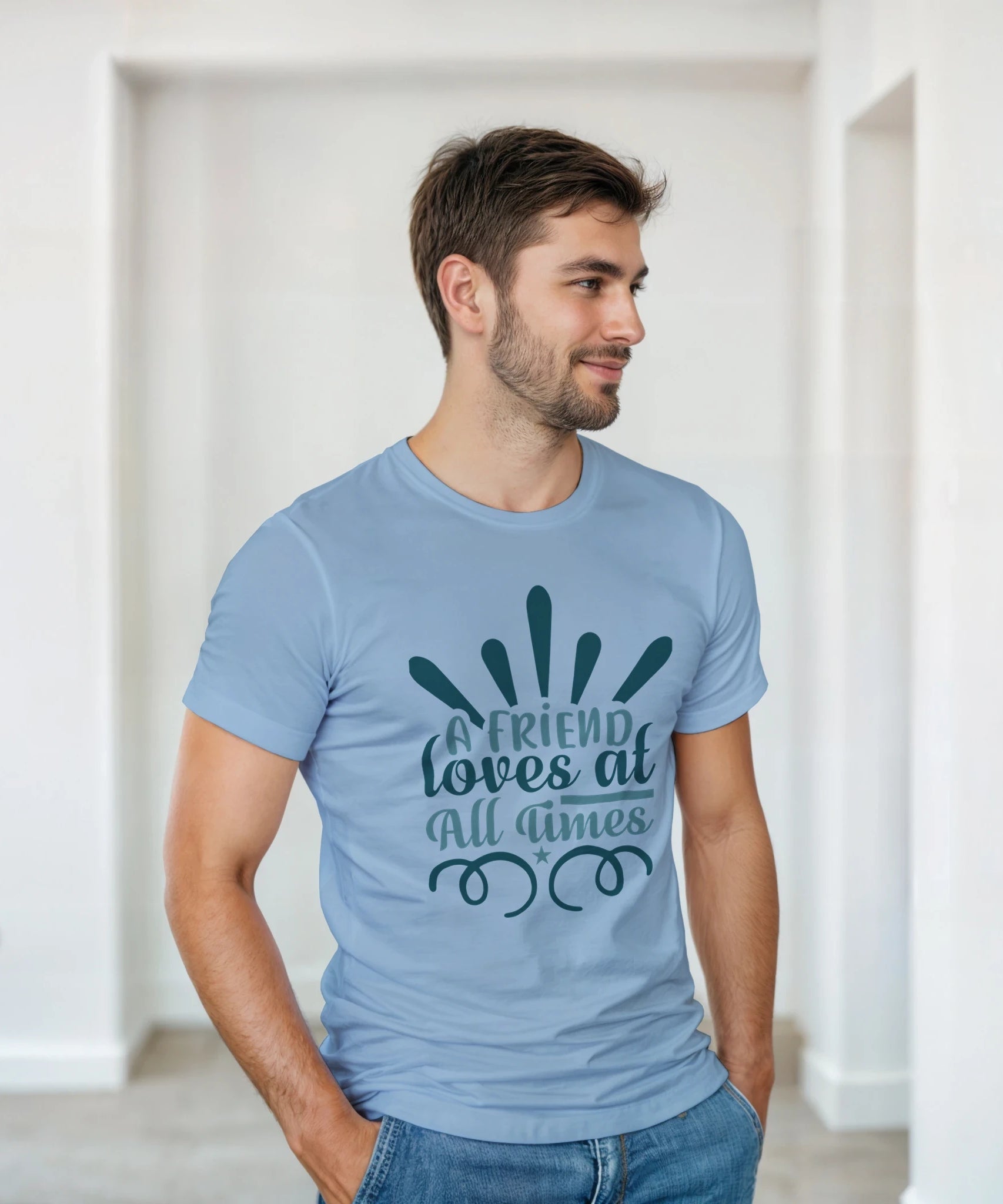 Minimalist “A Friend Loves” Unisex T-Shirt