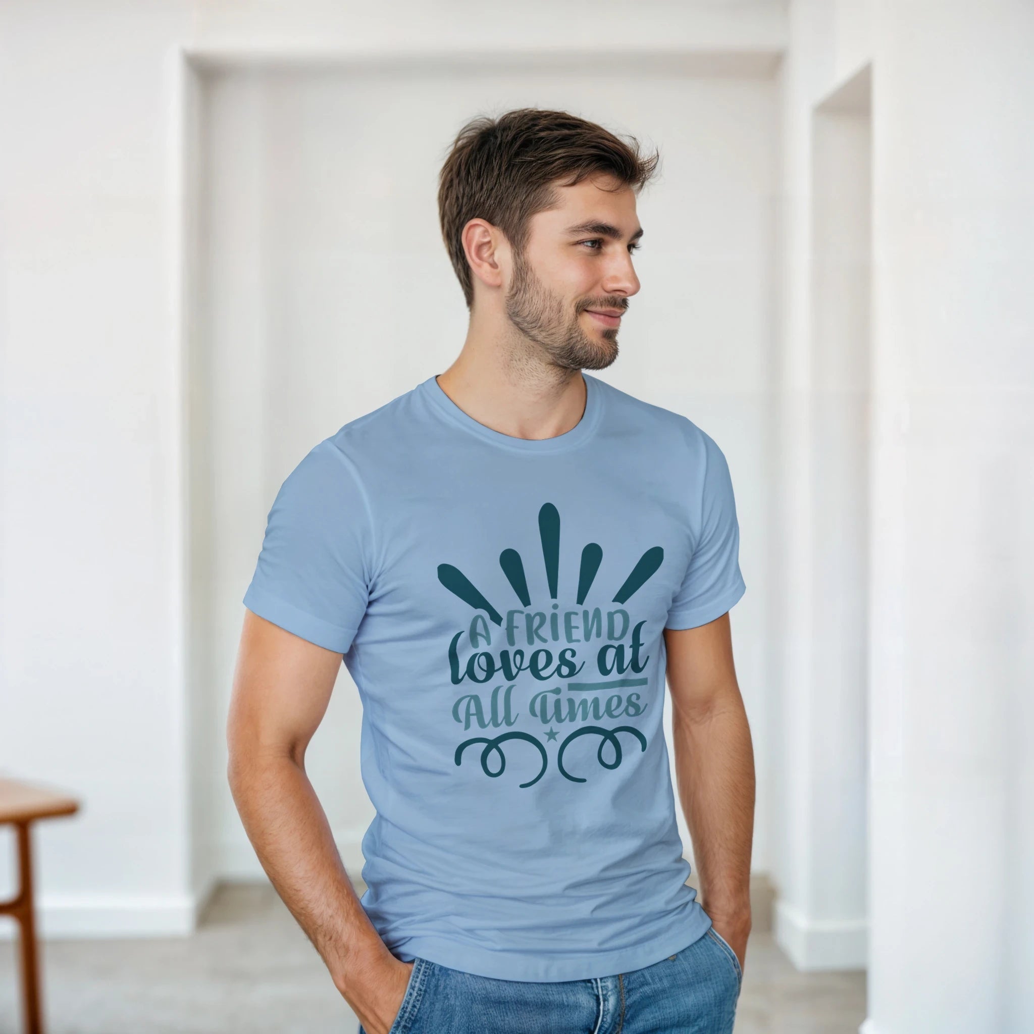 Minimalist “A Friend Loves” Unisex T-Shirt