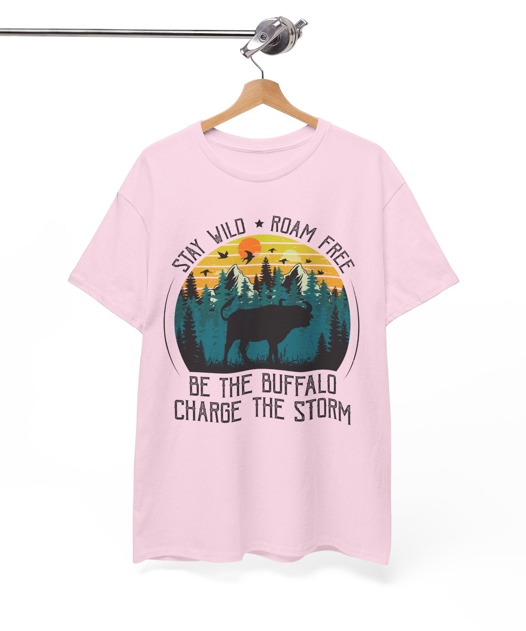 Wild Buffalo Mountain Graphic Tee