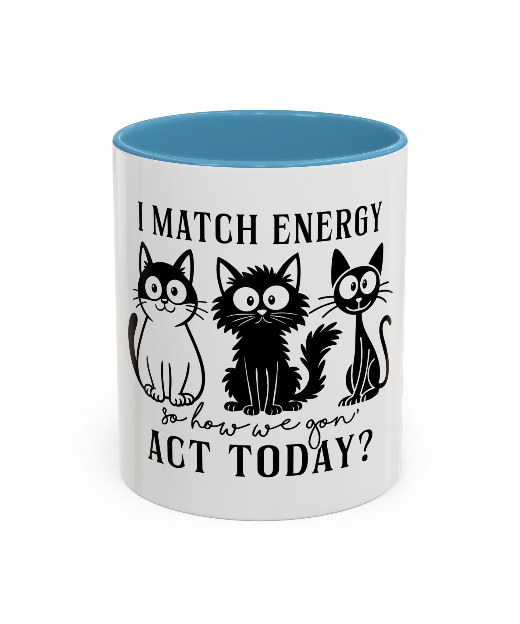 Quirky Cat Coffee Mug, Fun Kitty Mug for Cat Lovers, Gift for Pet Owners, Unique Cat-Themed Drinkware, Cute Cat Lover Present