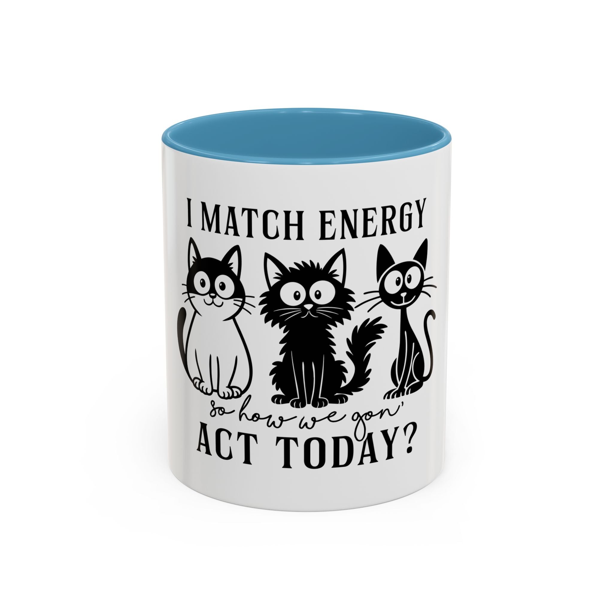 Quirky Cat Coffee Mug, Fun Kitty Mug for Cat Lovers, Gift for Pet Owners, Unique Cat-Themed Drinkware, Cute Cat Lover Present