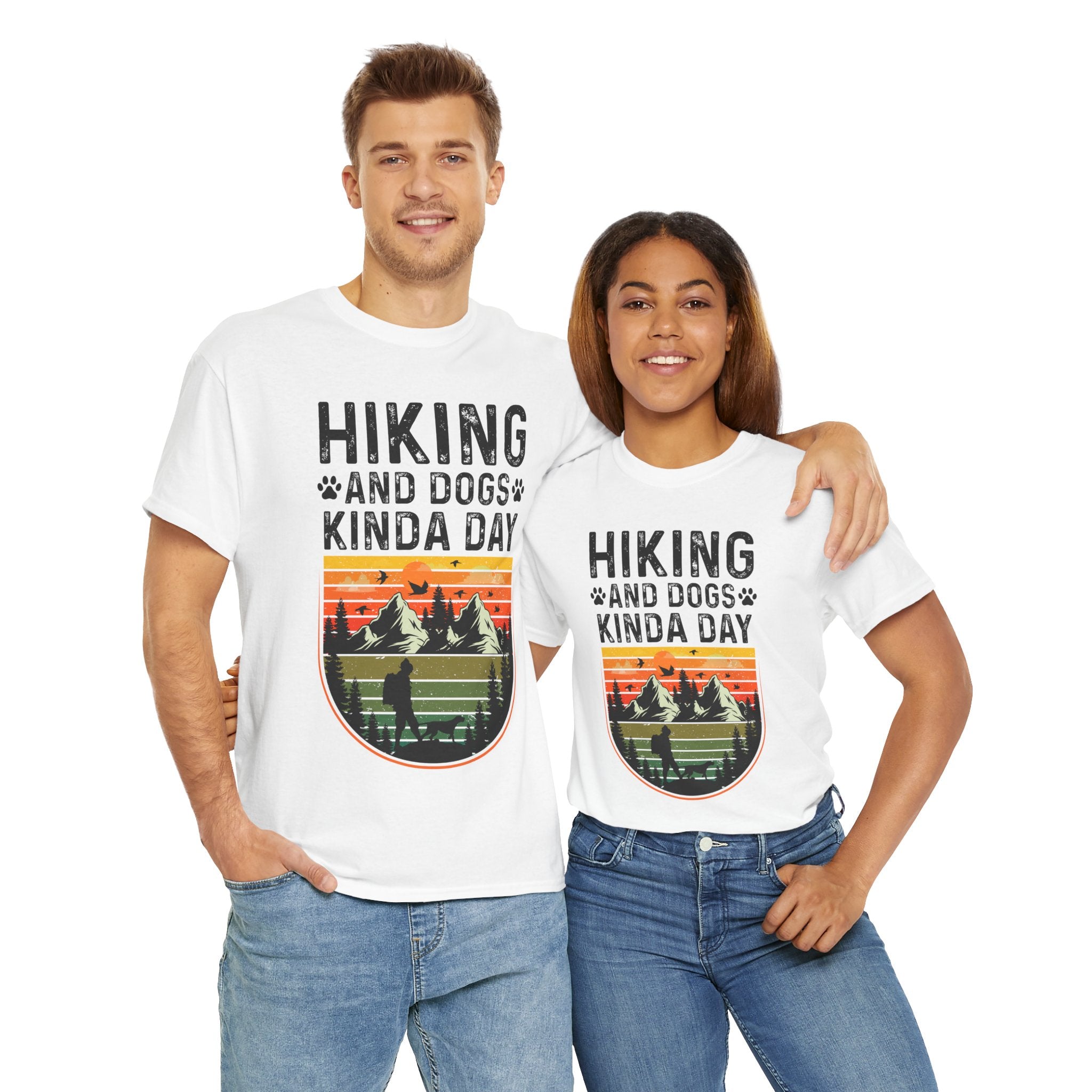 Hiking Buddy Sunset Graphic Tee