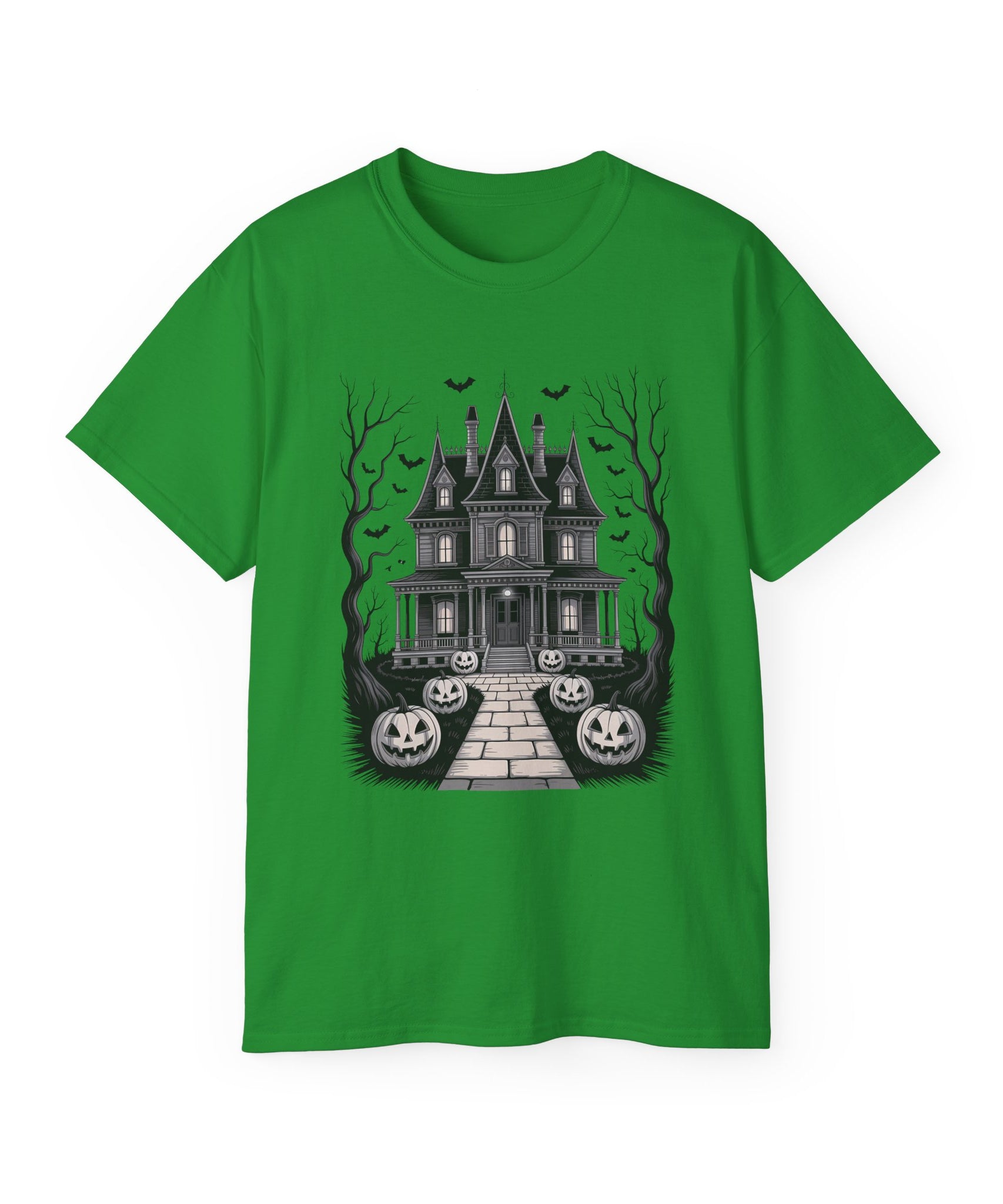 Haunted House Halloween Night Tee