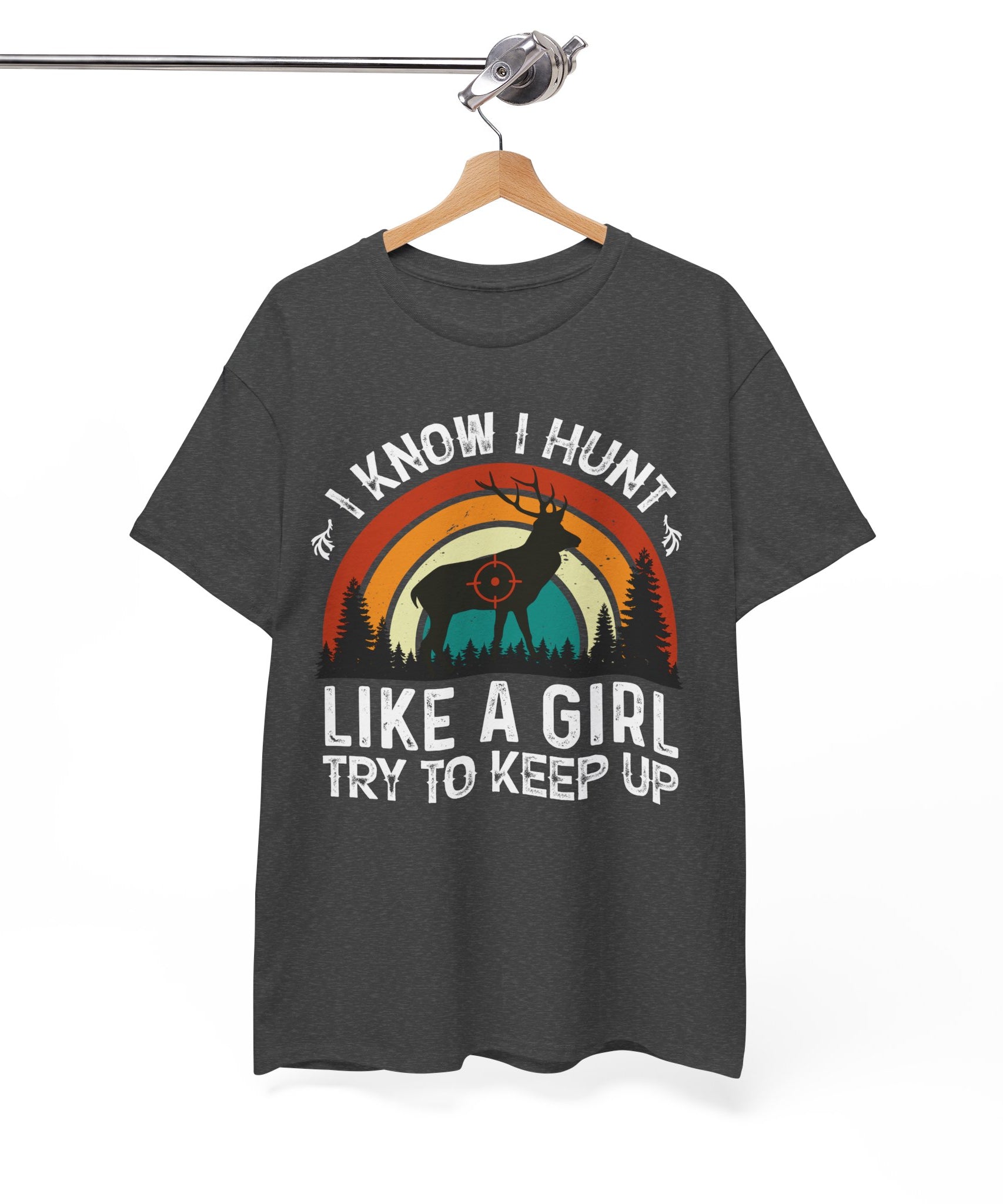 Sunset Target Deer Shirt – Hunting Vibes | Gallory Hive