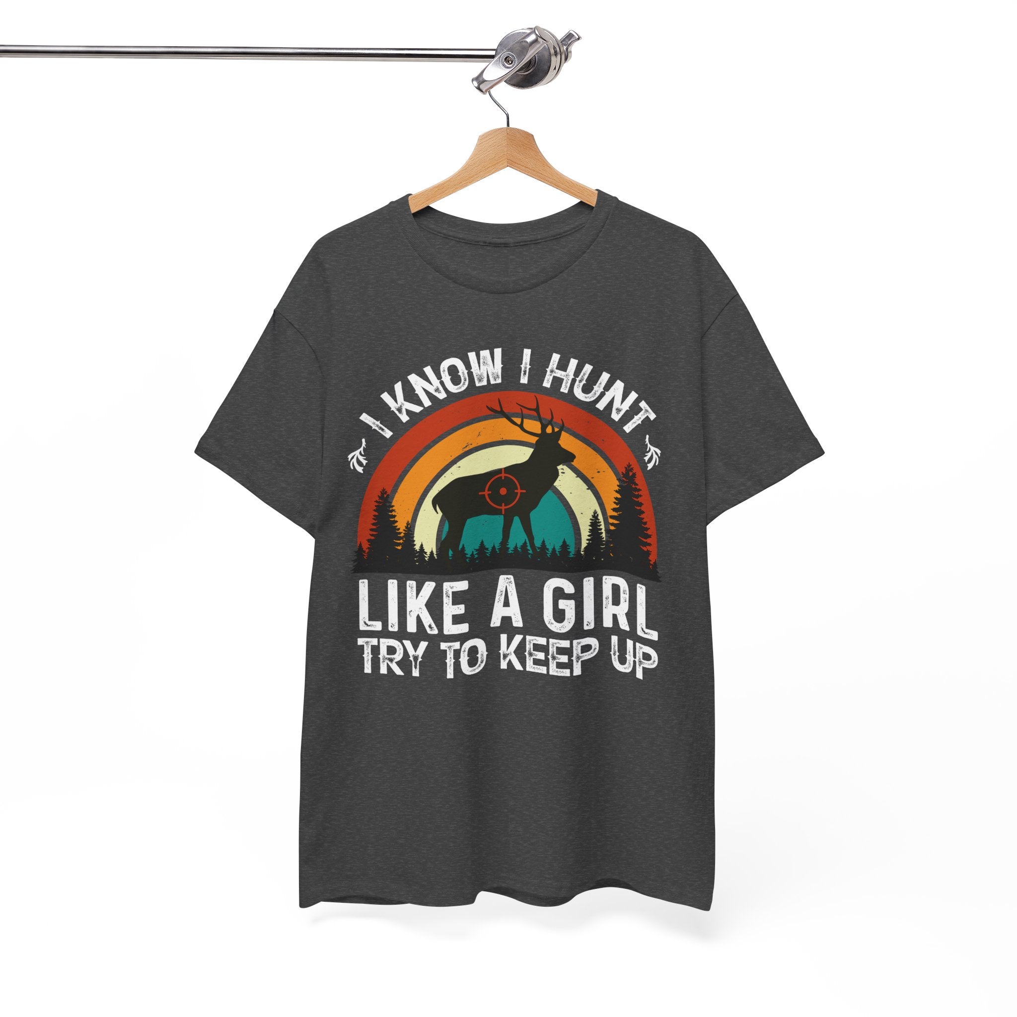 Sunset Target Deer Shirt – Hunting Vibes | Gallory Hive