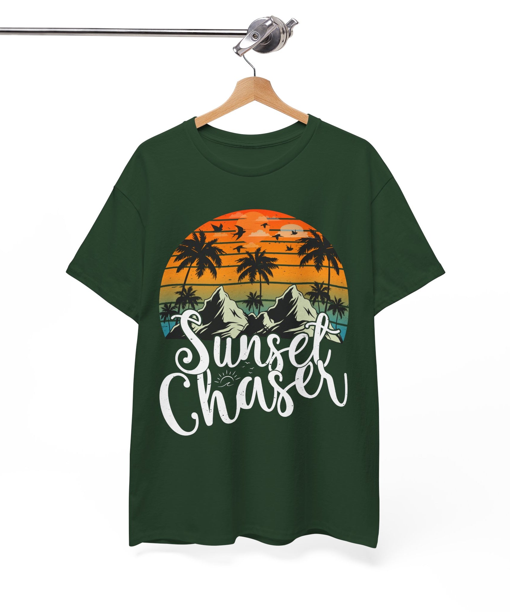 Sunset Surf Tee – Tropical & Mountain Vibes | Gallory Hive