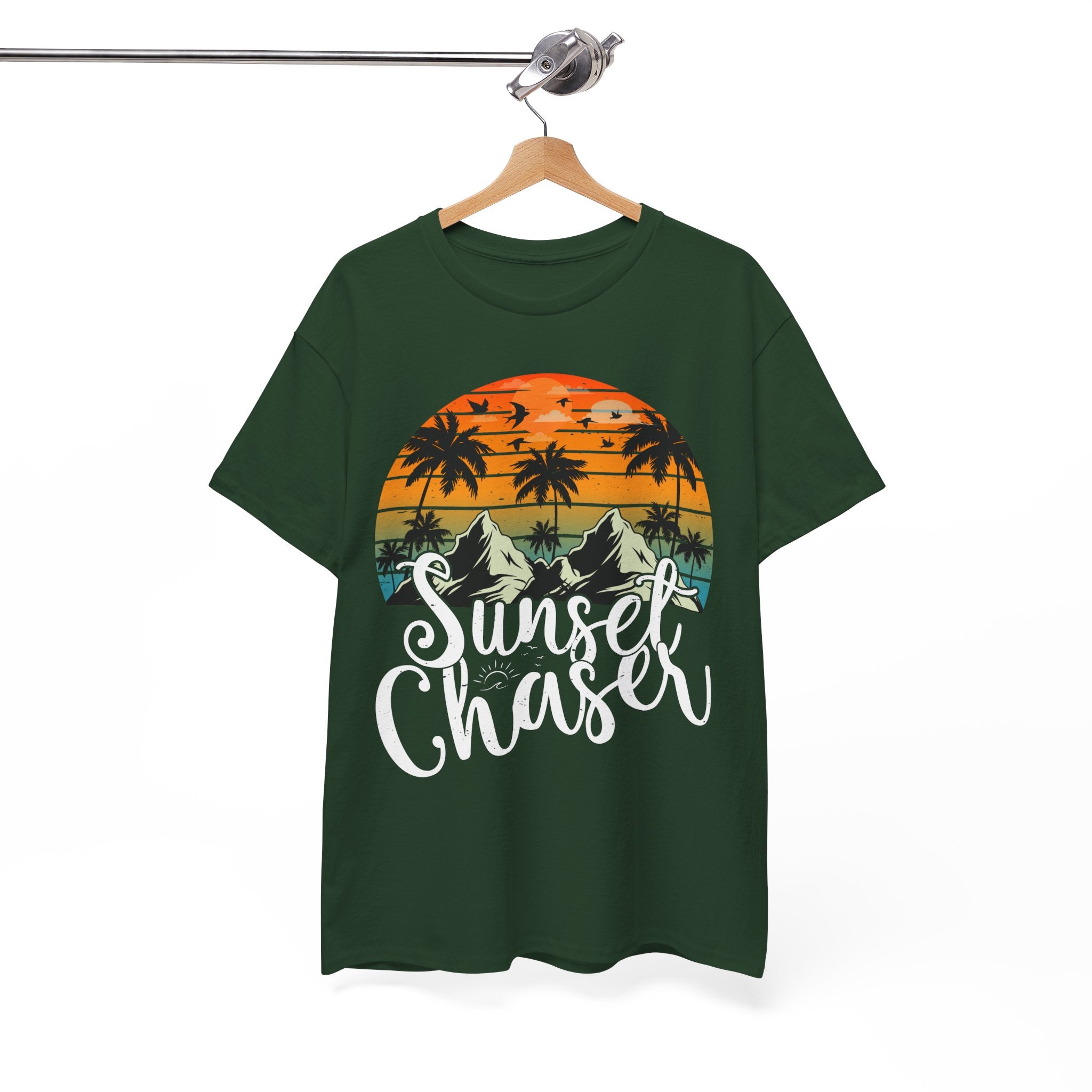 Sunset Surf Tee – Tropical & Mountain Vibes | Gallory Hive