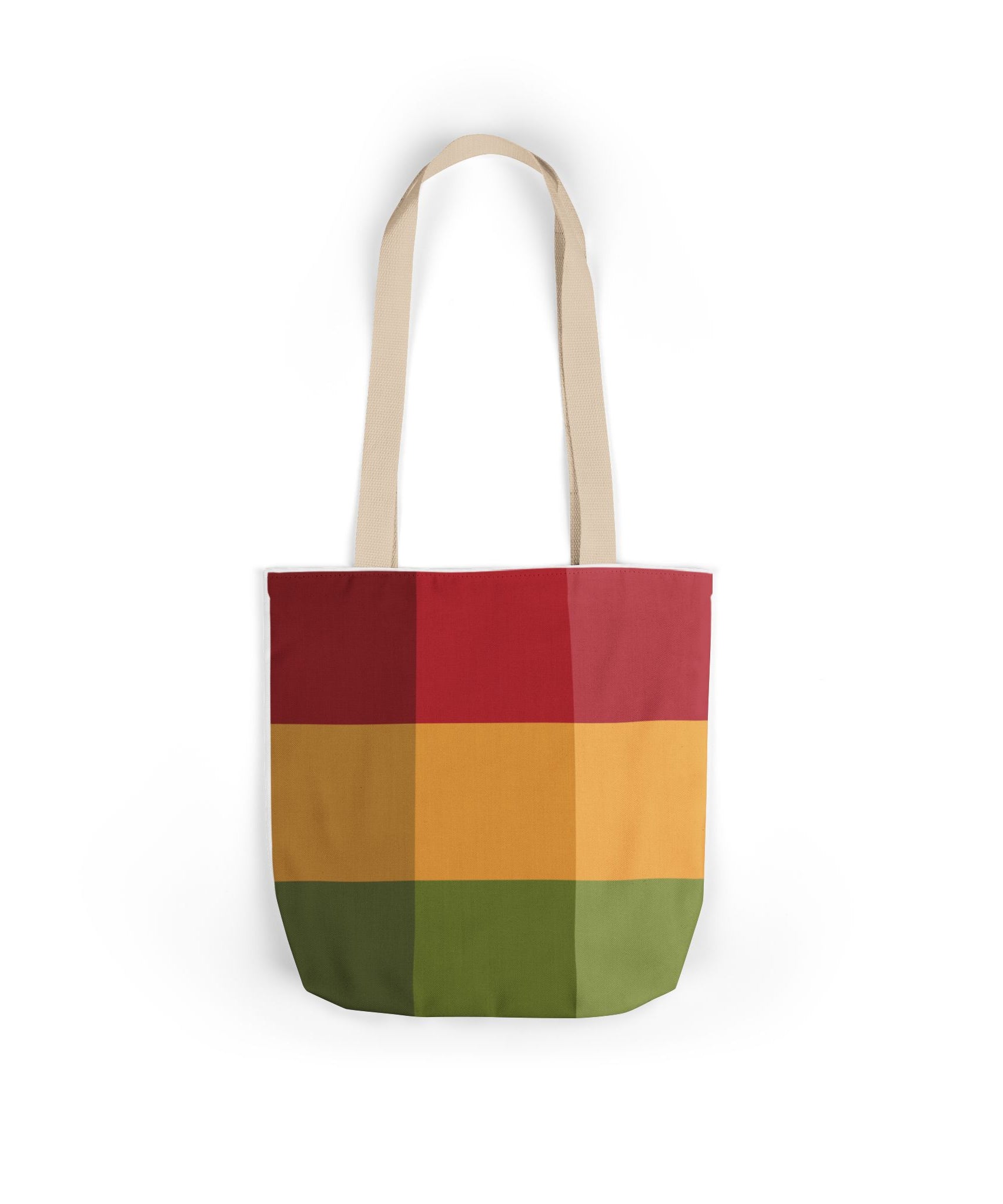 Colorful Geometric Square Pattern Tote Bag | Gallory Hive