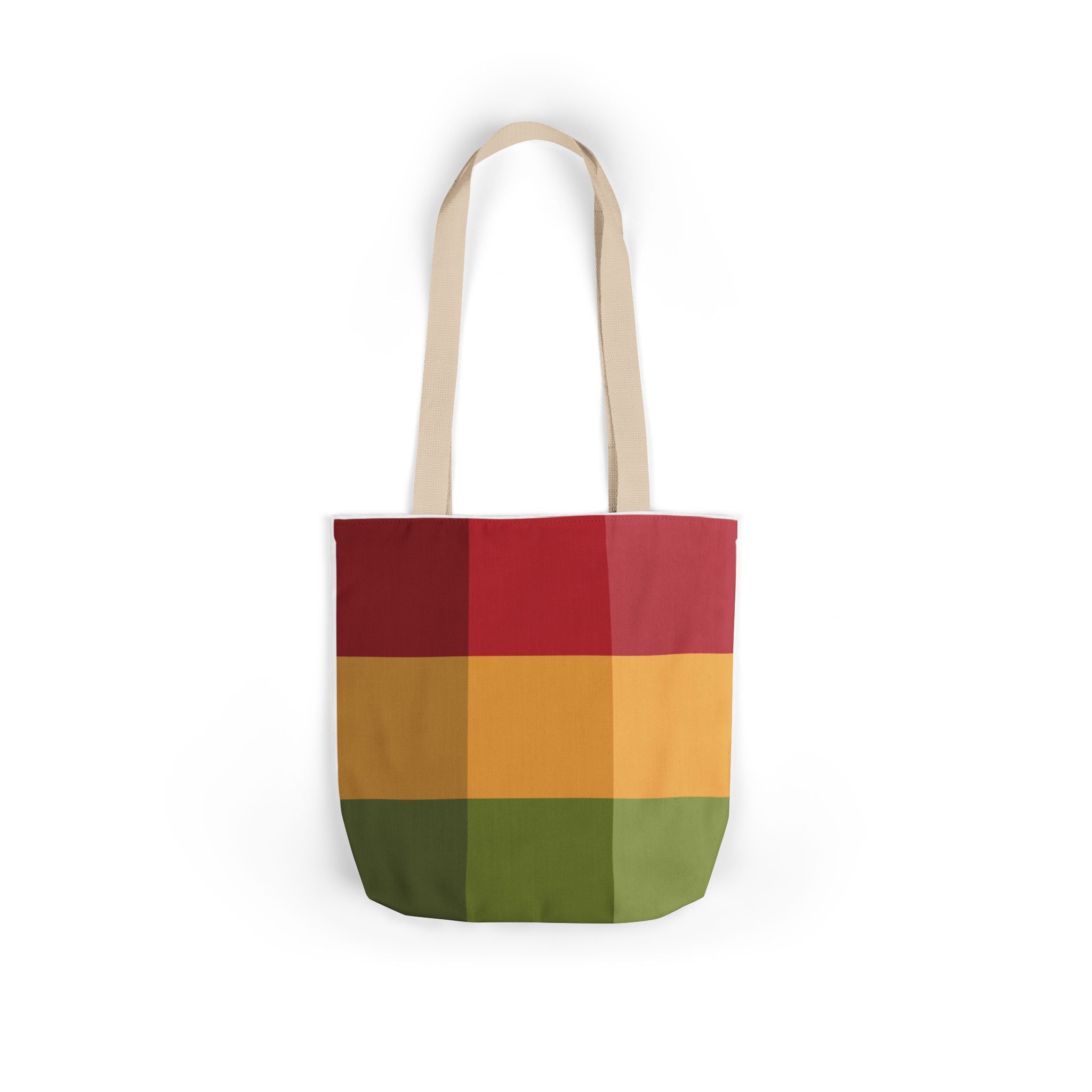 Colorful Geometric Square Pattern Tote Bag | Gallory Hive